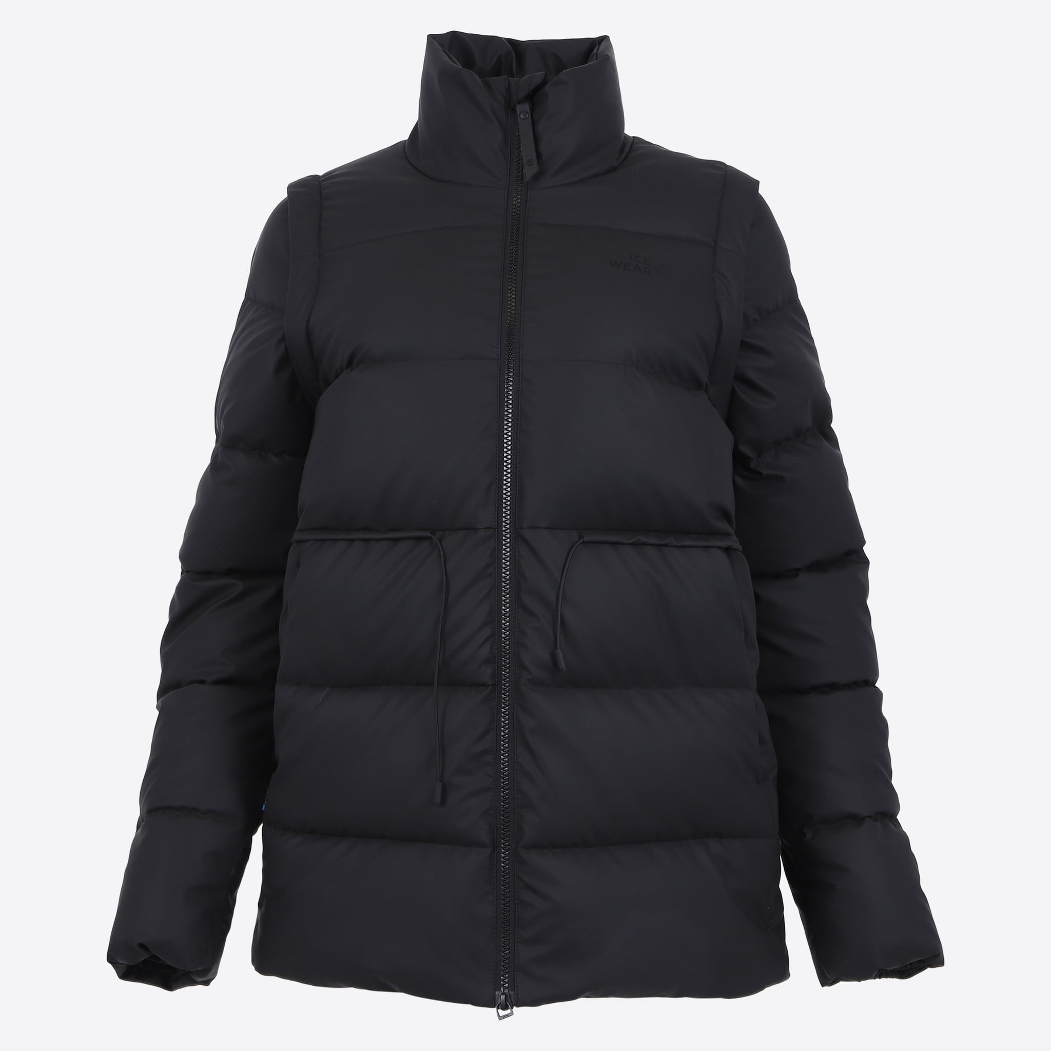 Kötlujökull women´s coat padded with Icelandic wool