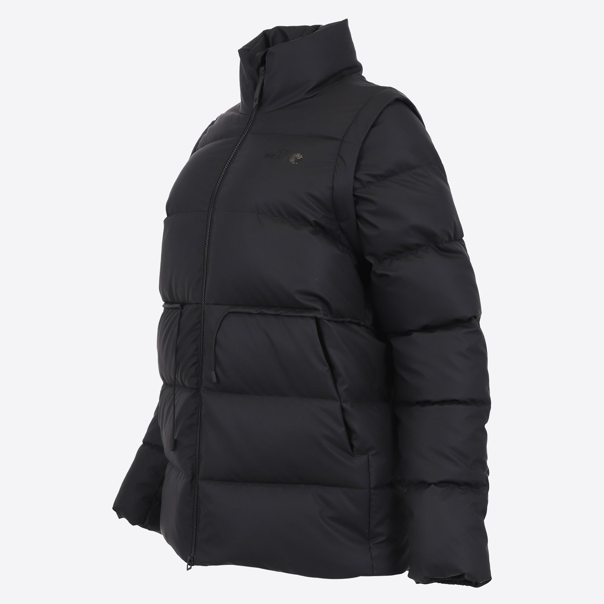 Kötlujökull women´s coat padded with Icelandic wool