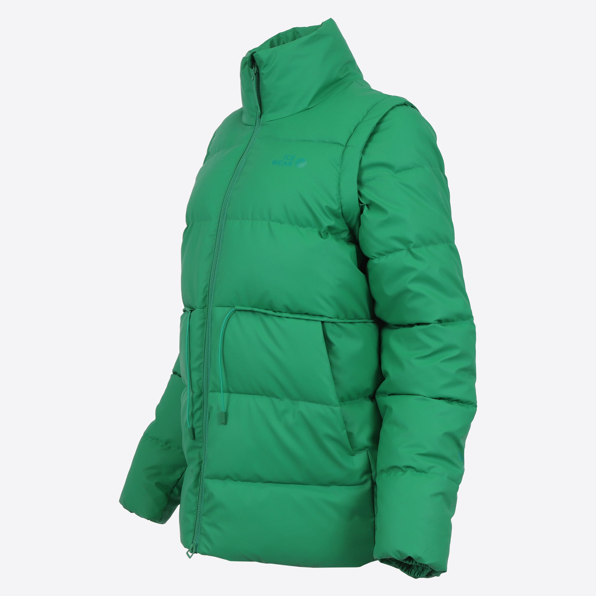 Kötlujökull women´s coat padded with Icelandic wool