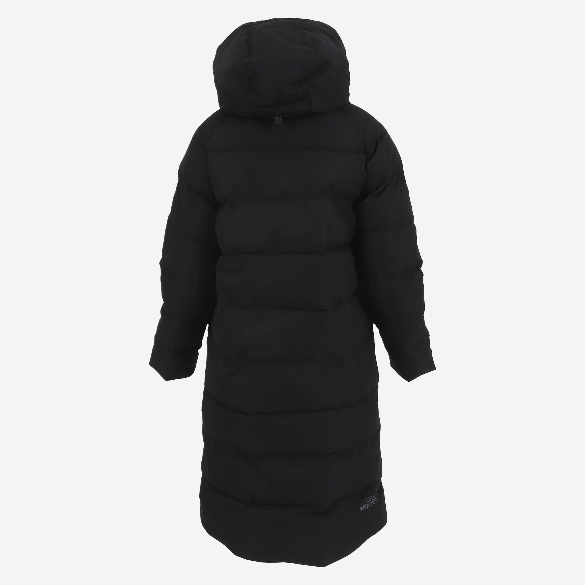 Fönn women´s long parka insulated with Icelandic wool | Icewear