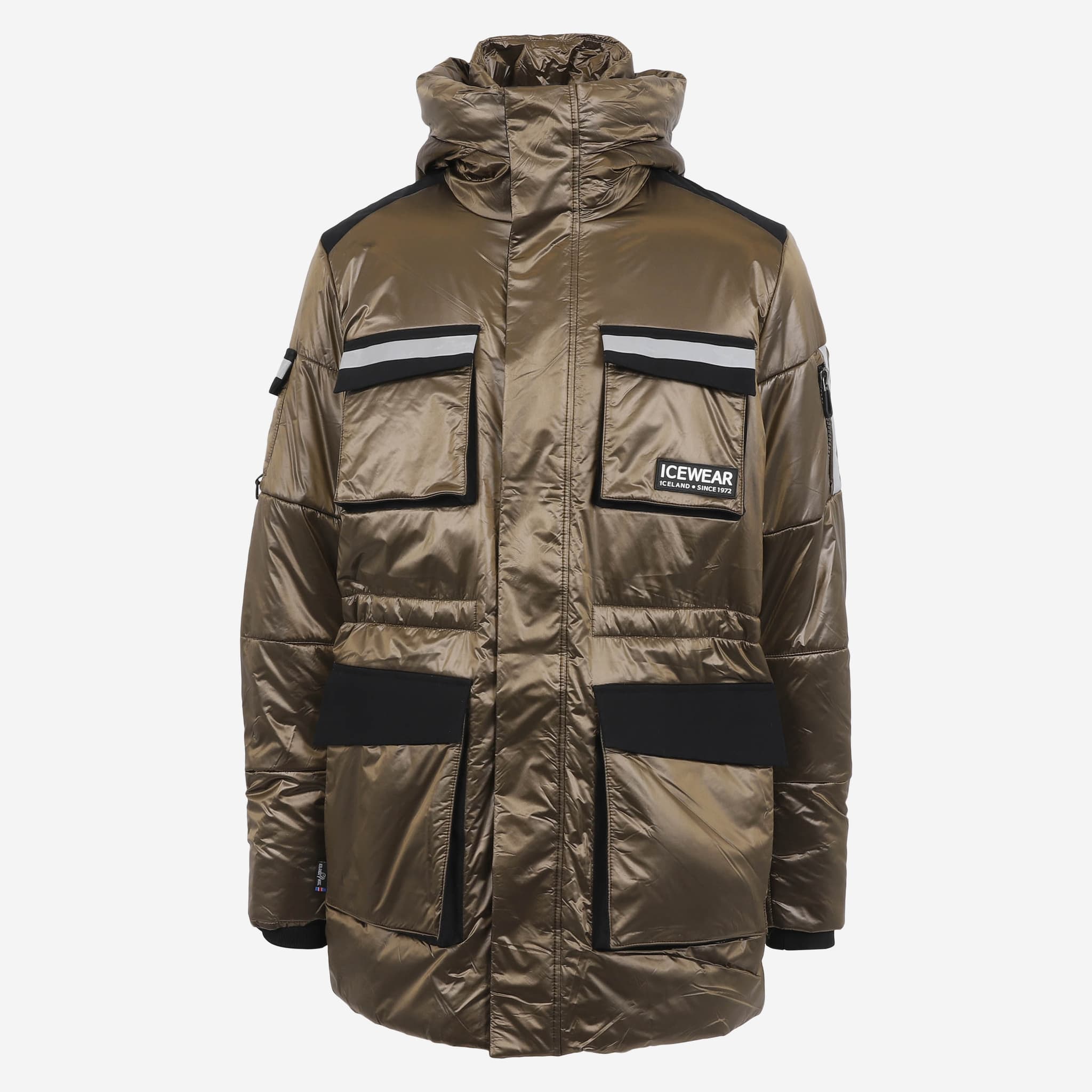 Hofsjökull winter parka insulated with Icelandic wool