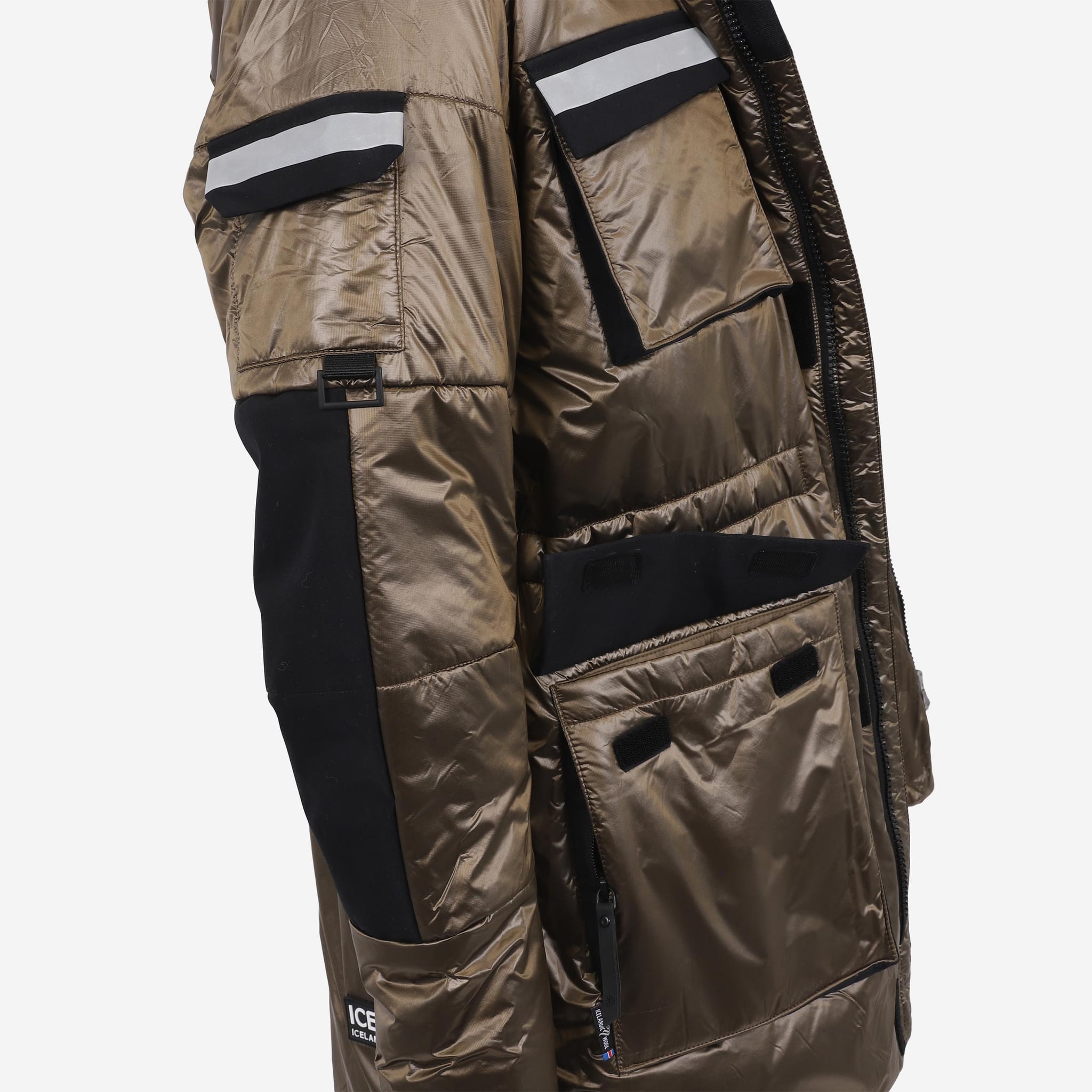 Hofsjökull Wattierter Winterparka aus isländischer Wolle 