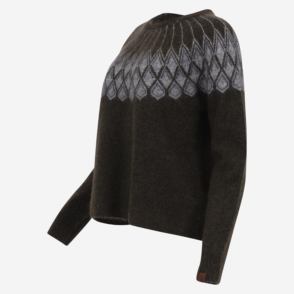 Ásbyrgi mohair wool sweater