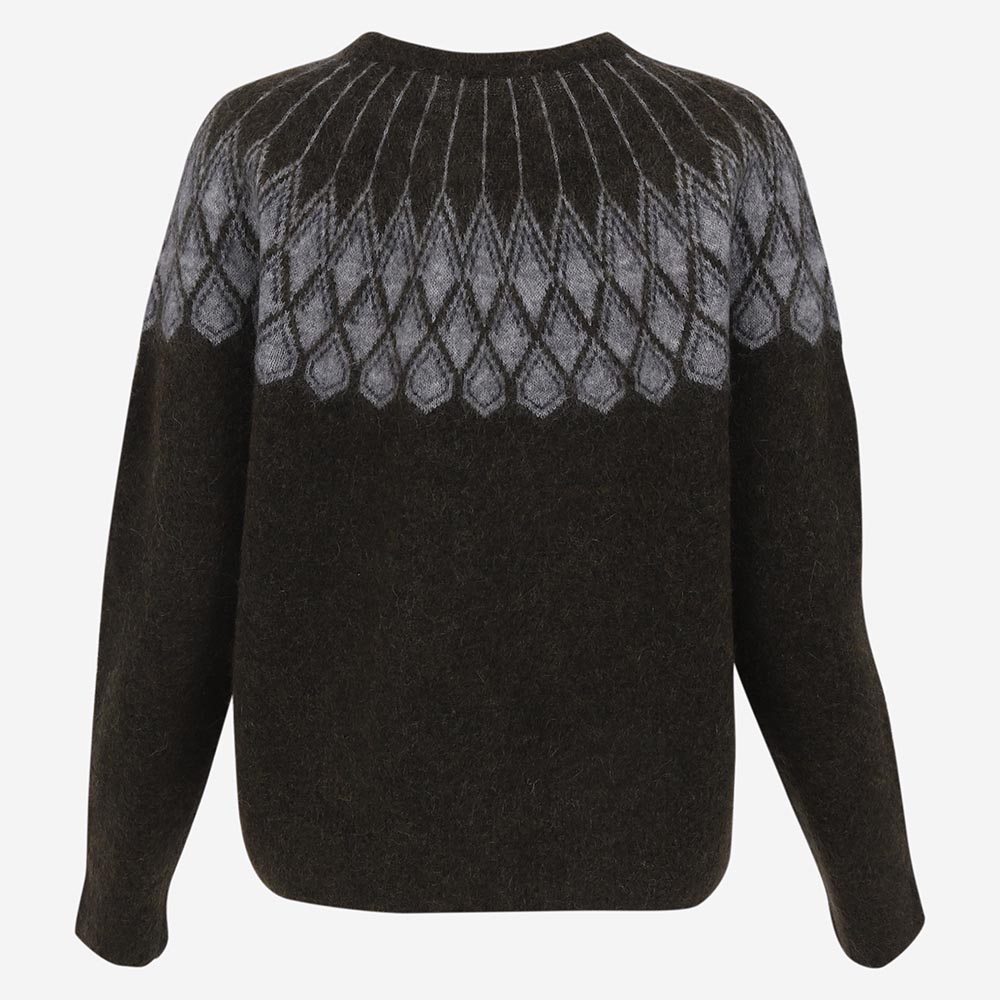 Ásbyrgi mohair wool sweater