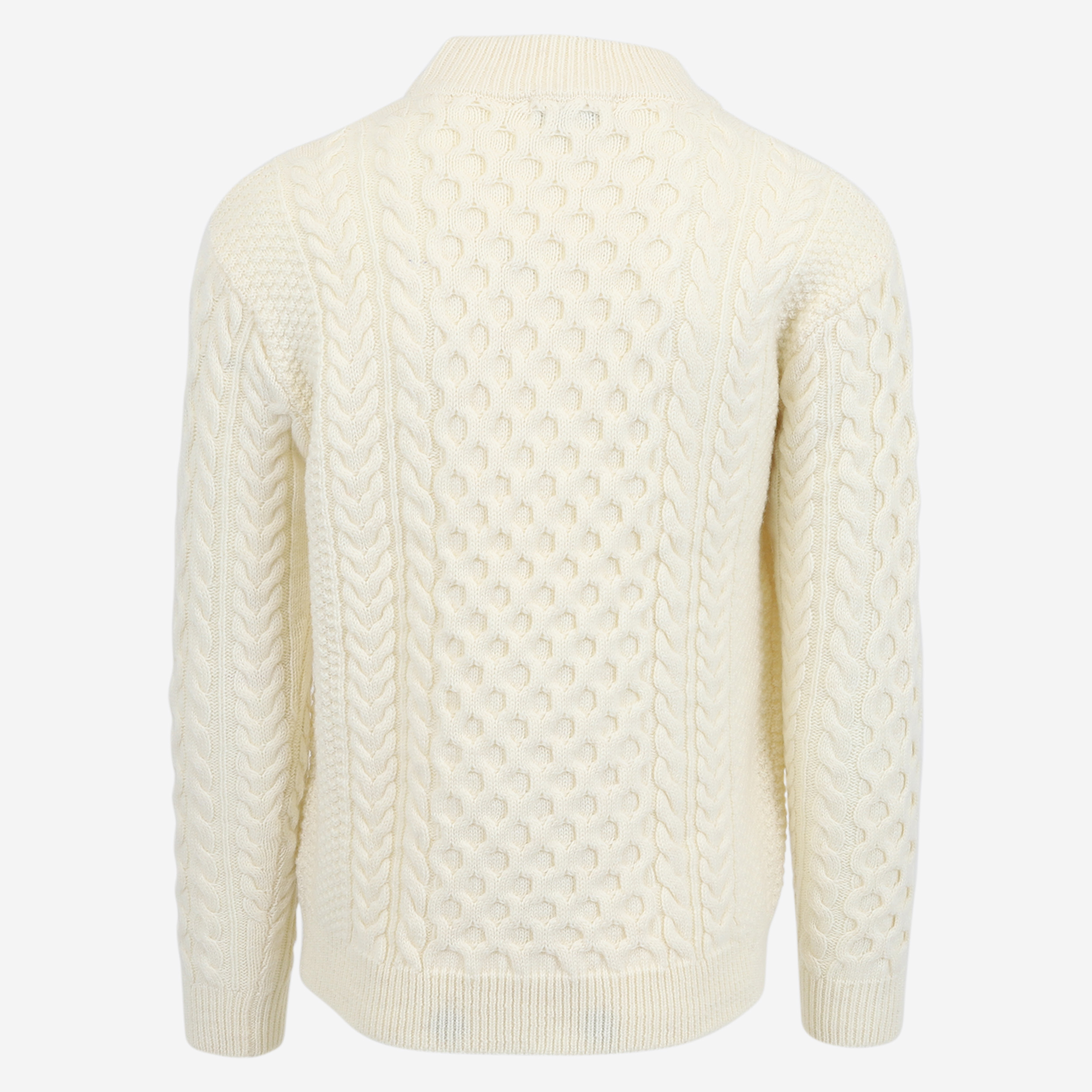 Hallgeir wool cable knit sweater