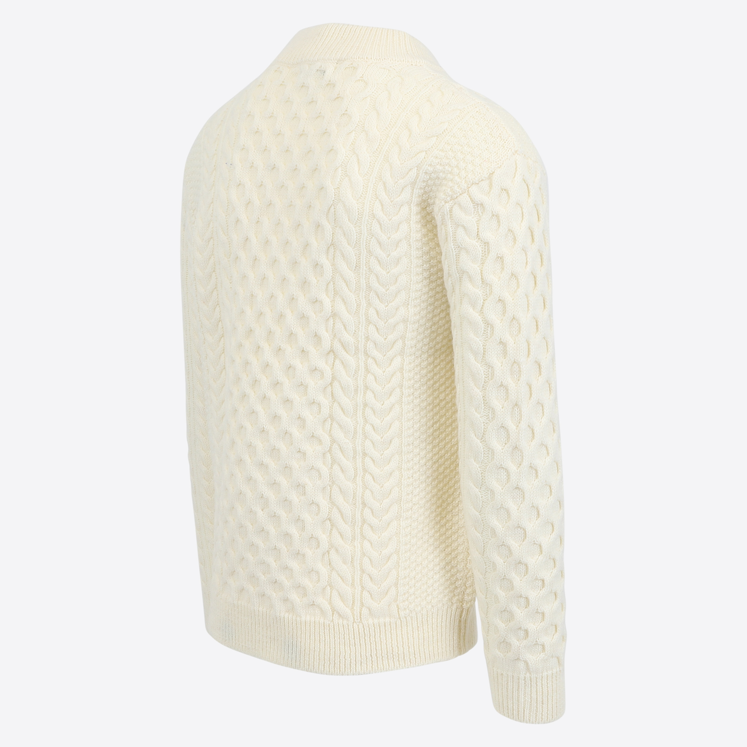 Hallgeir wool cable knit sweater