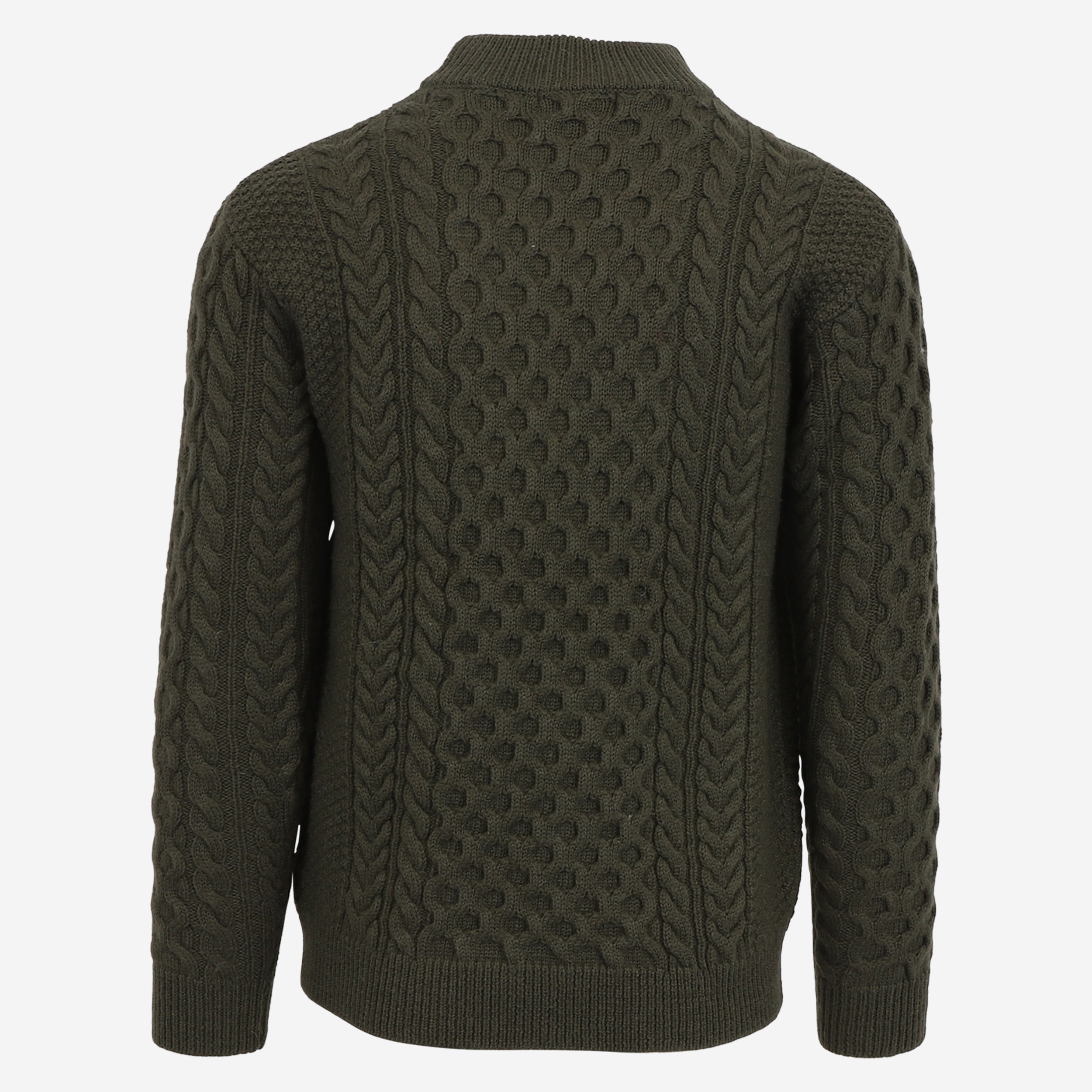 Hallgeir wool cable knit sweater