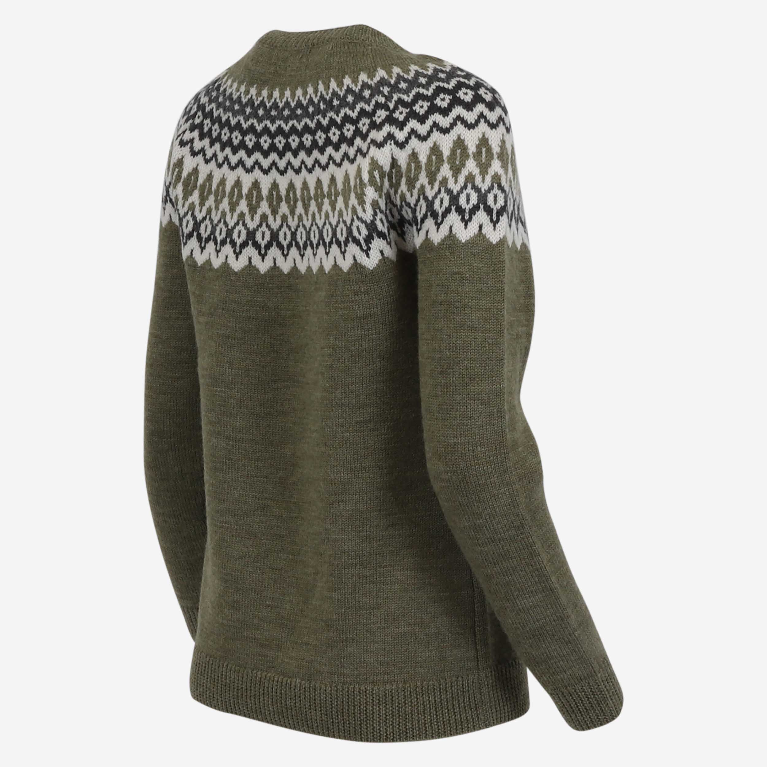 Ásta merino womens Nordic knit sweater
