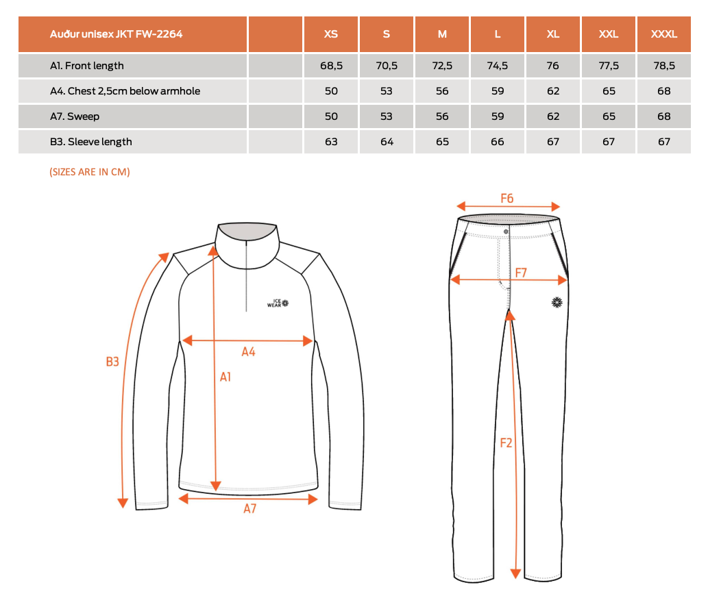 Auður Fleece outdoor Jacket