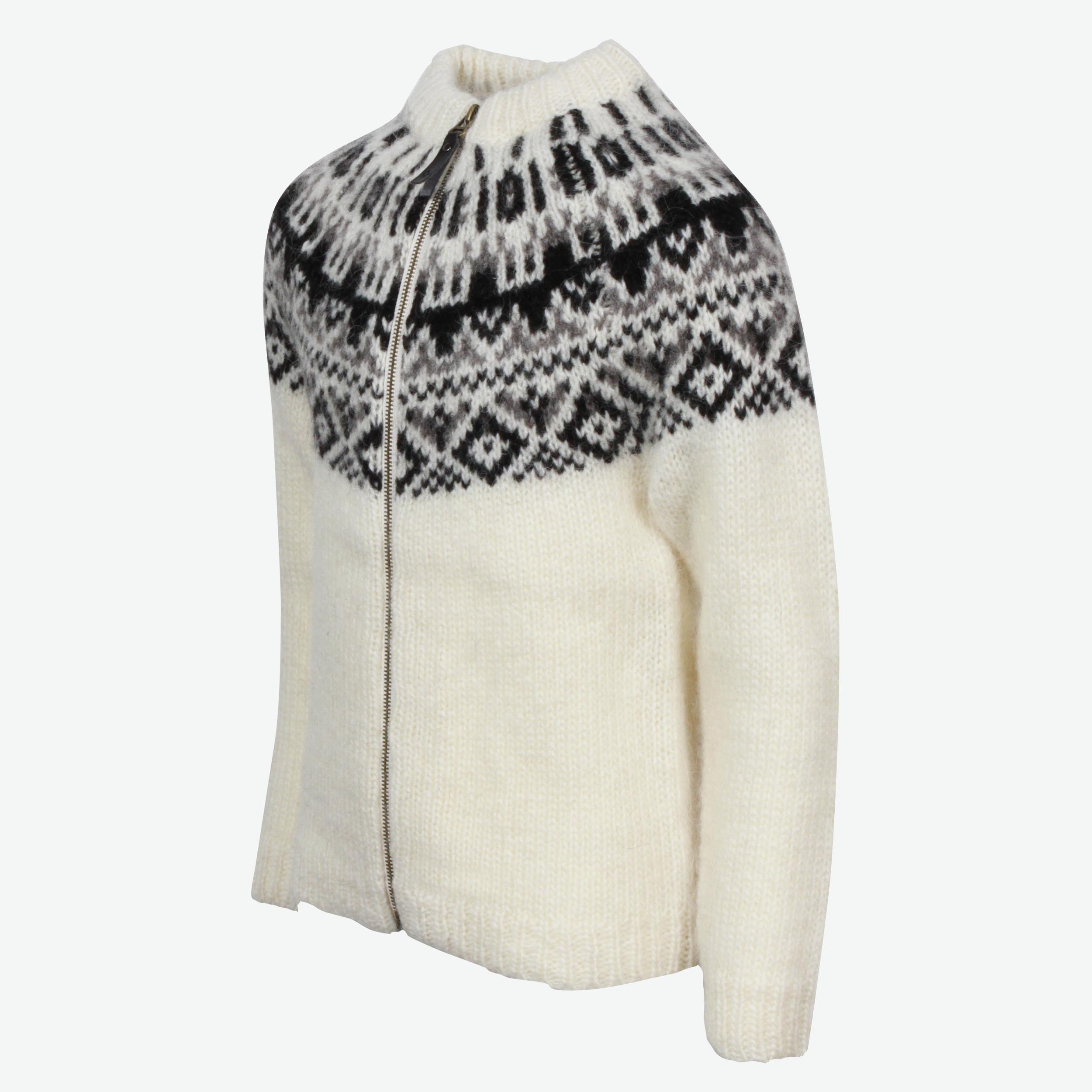 Elmar children´s wool sweater with zip