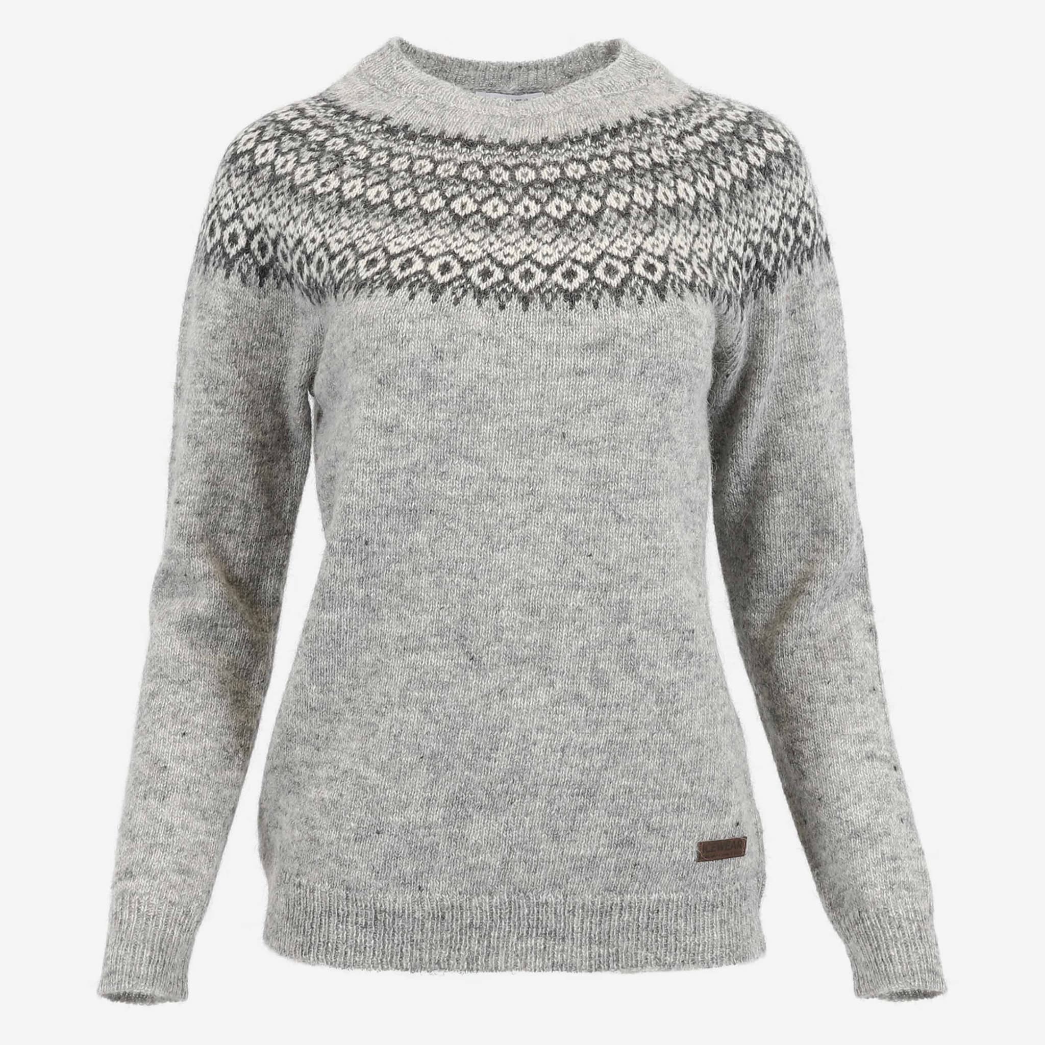 Fagradalsfjall traditional Icelandic wool sweater  