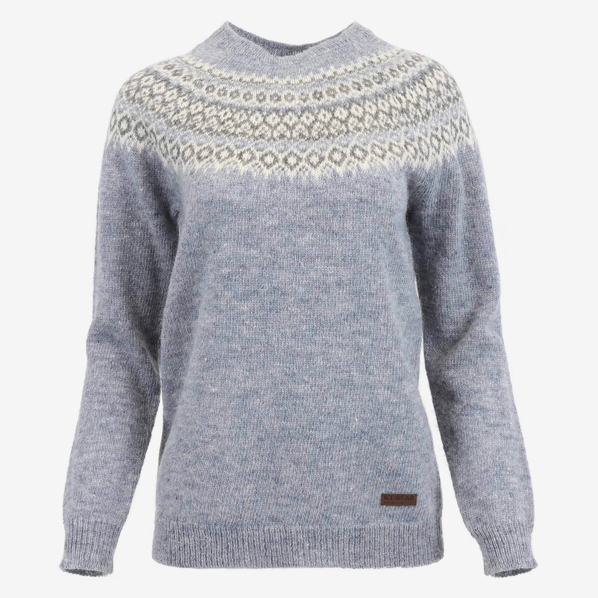 Fagradalsfjall women´s traditional Icelandic wool jumper