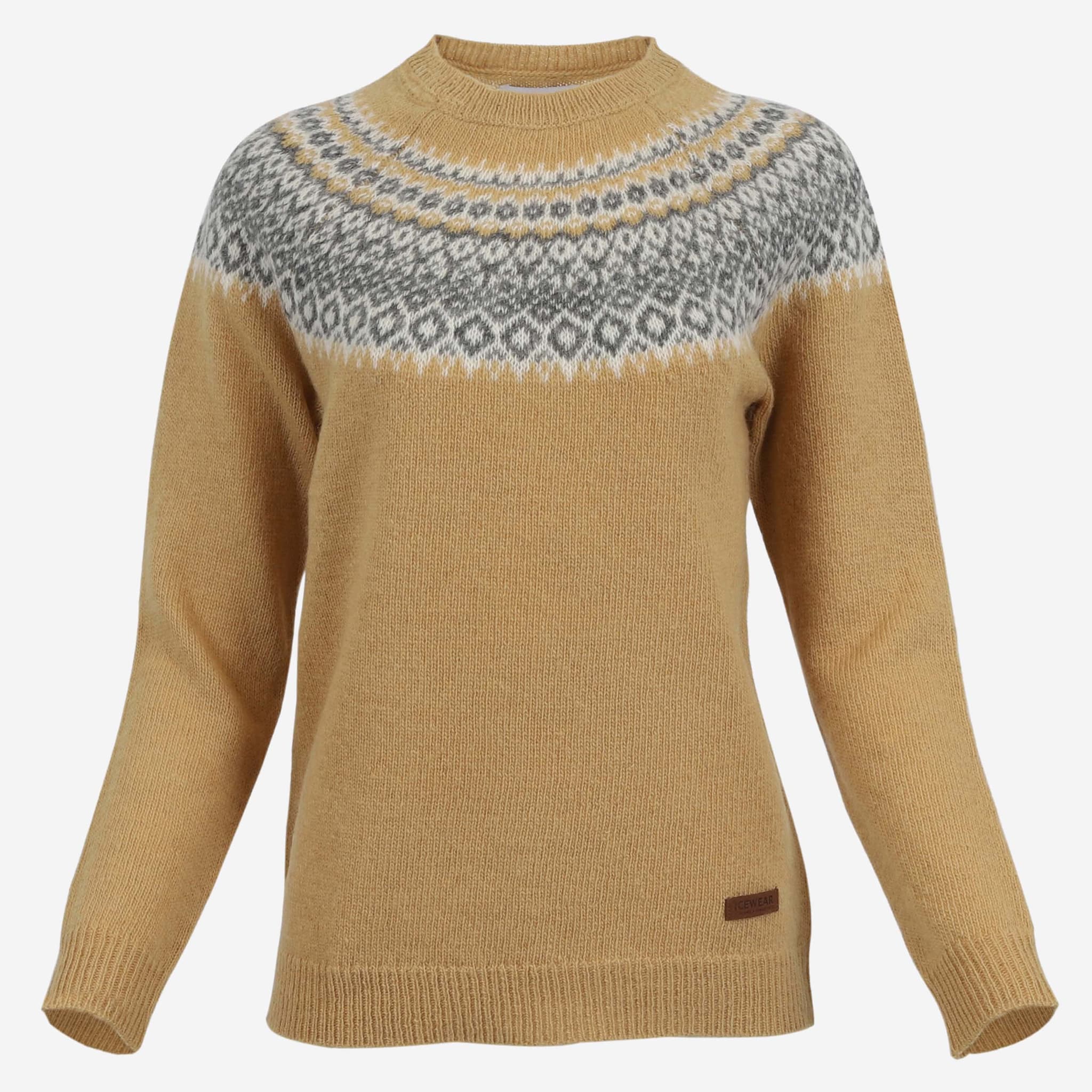 Fagradalsfjall women´s classic Icelandic wool sweater  