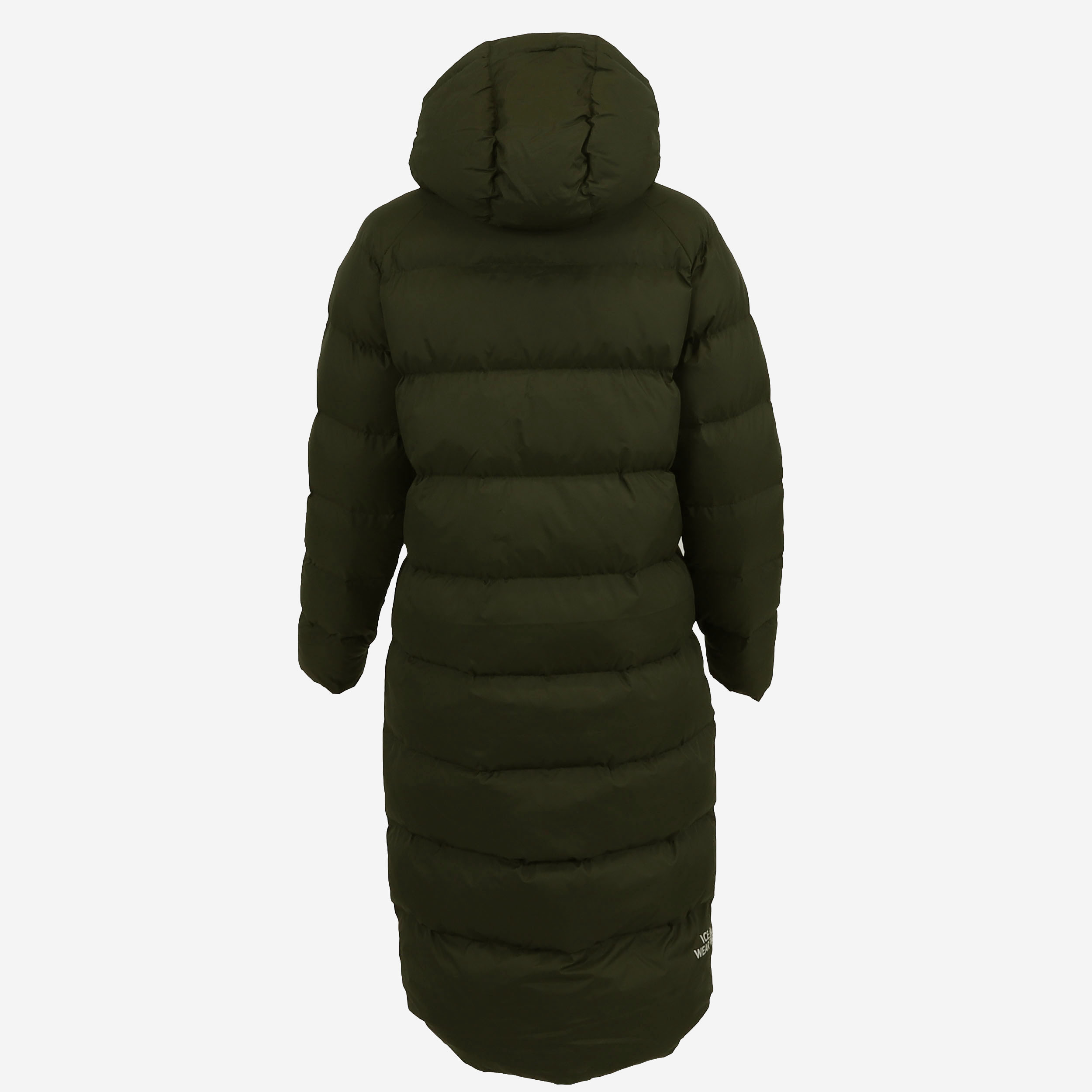 Fífa long down coat for Iceland