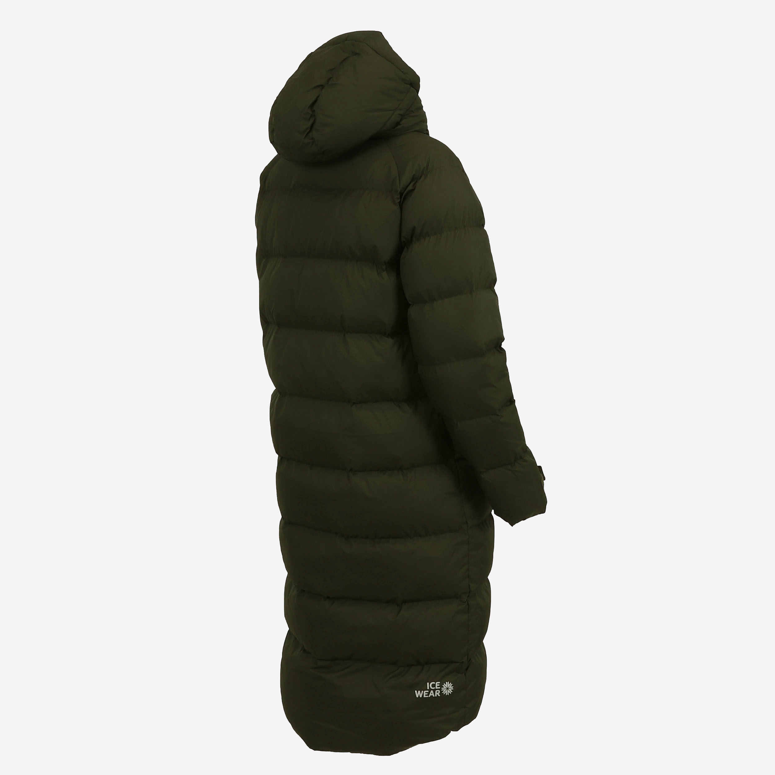 Fífa long down coat for Iceland