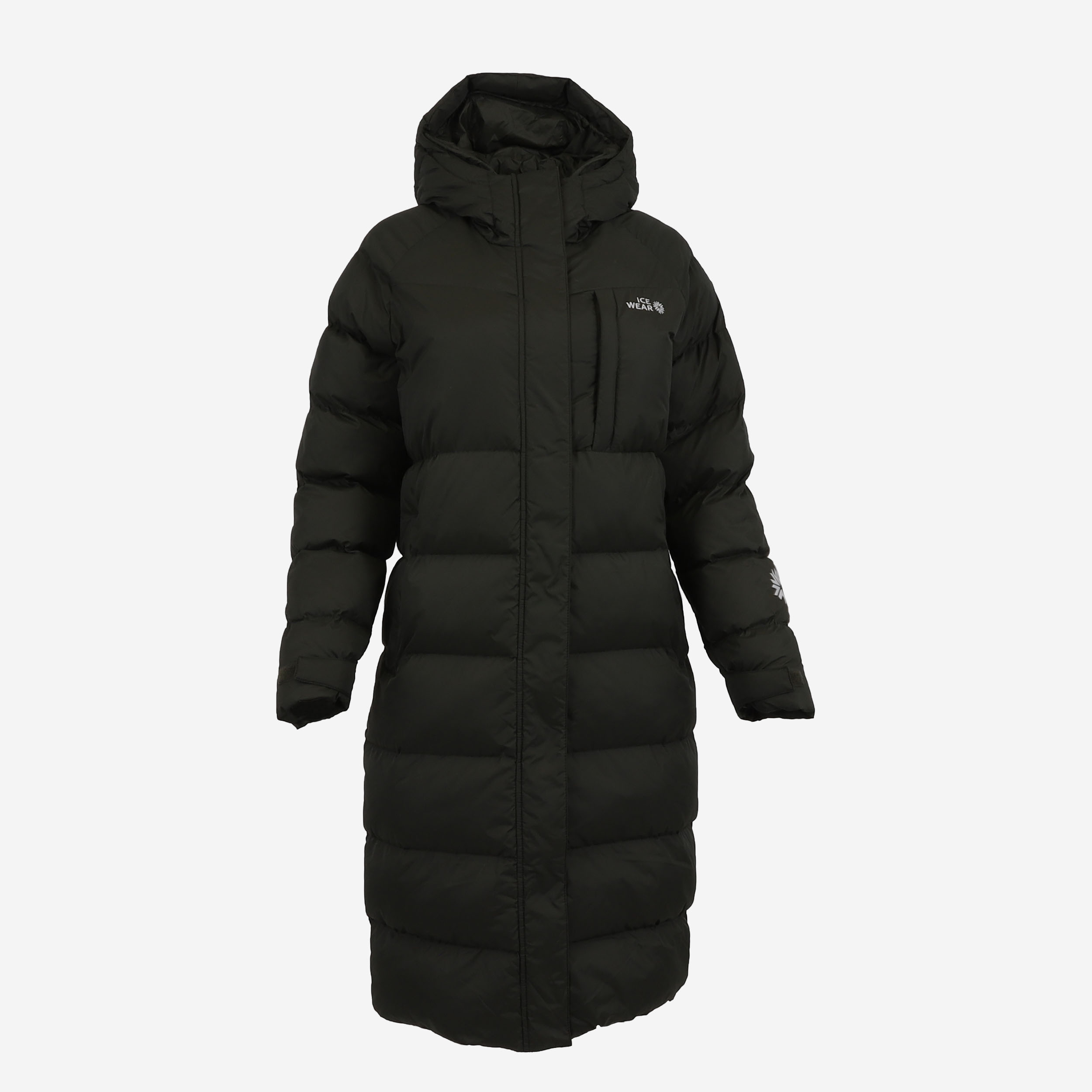 Fífa long down coat for Iceland
