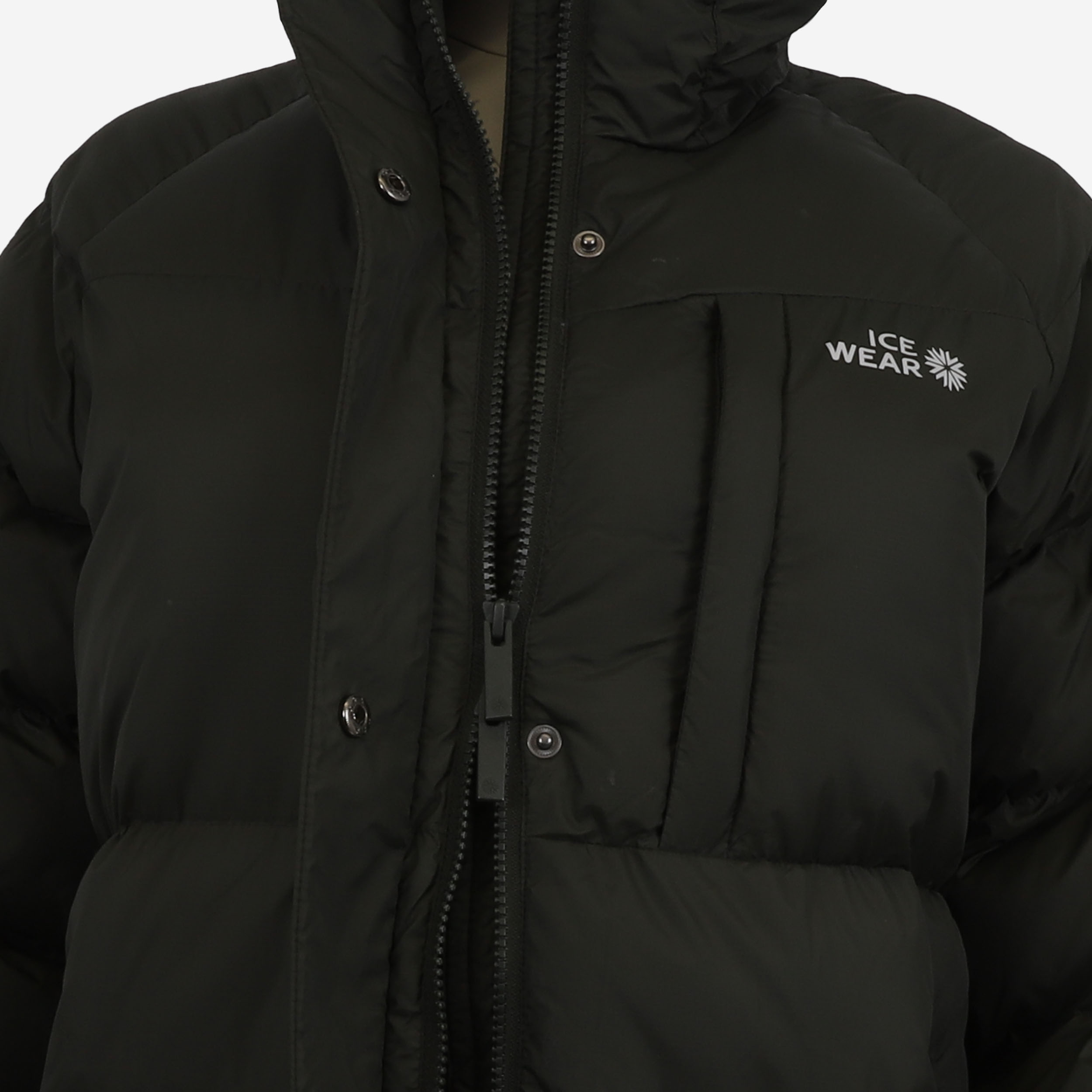 Fífa long down coat for Iceland