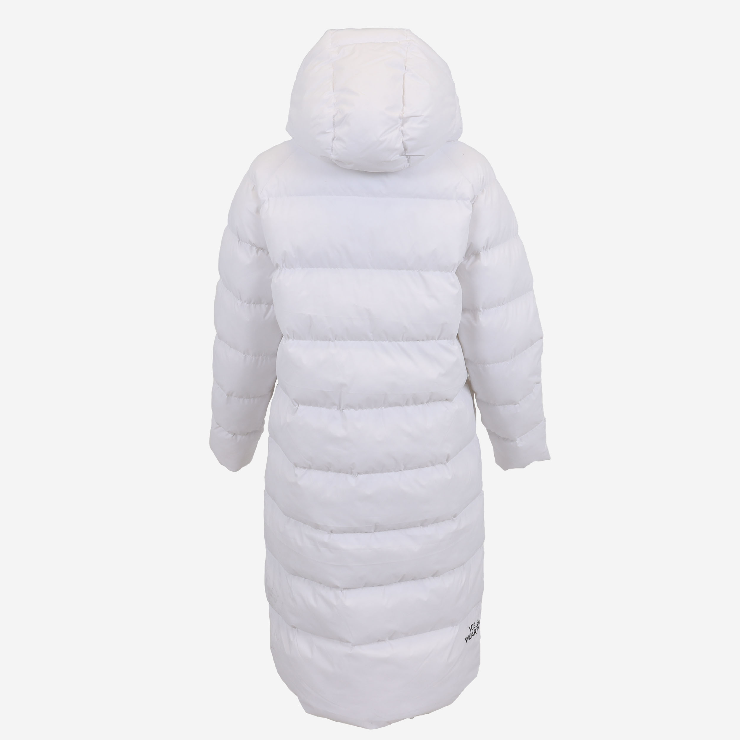 Fífa long down coat for Iceland