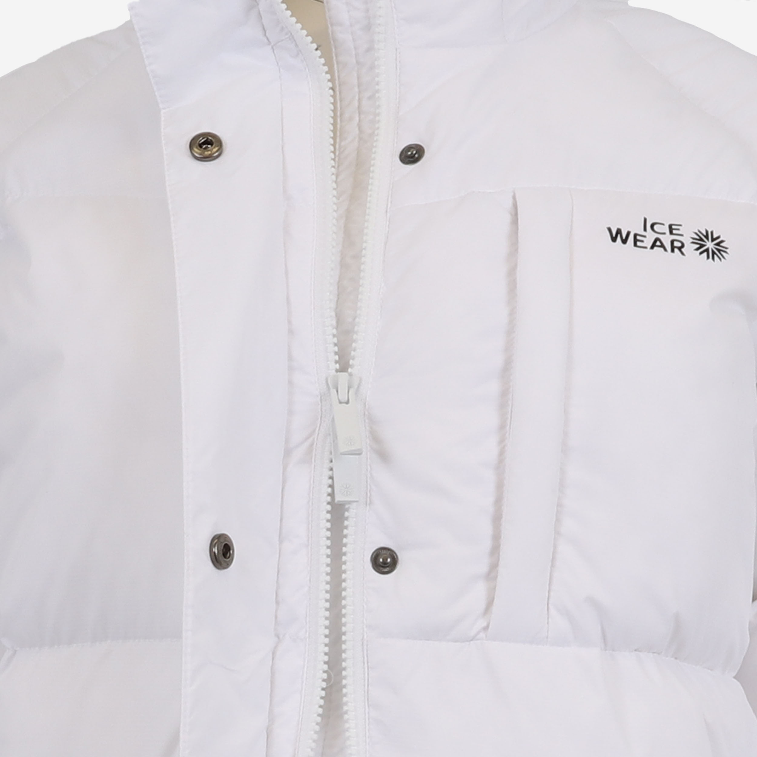 Fífa long down coat for Iceland