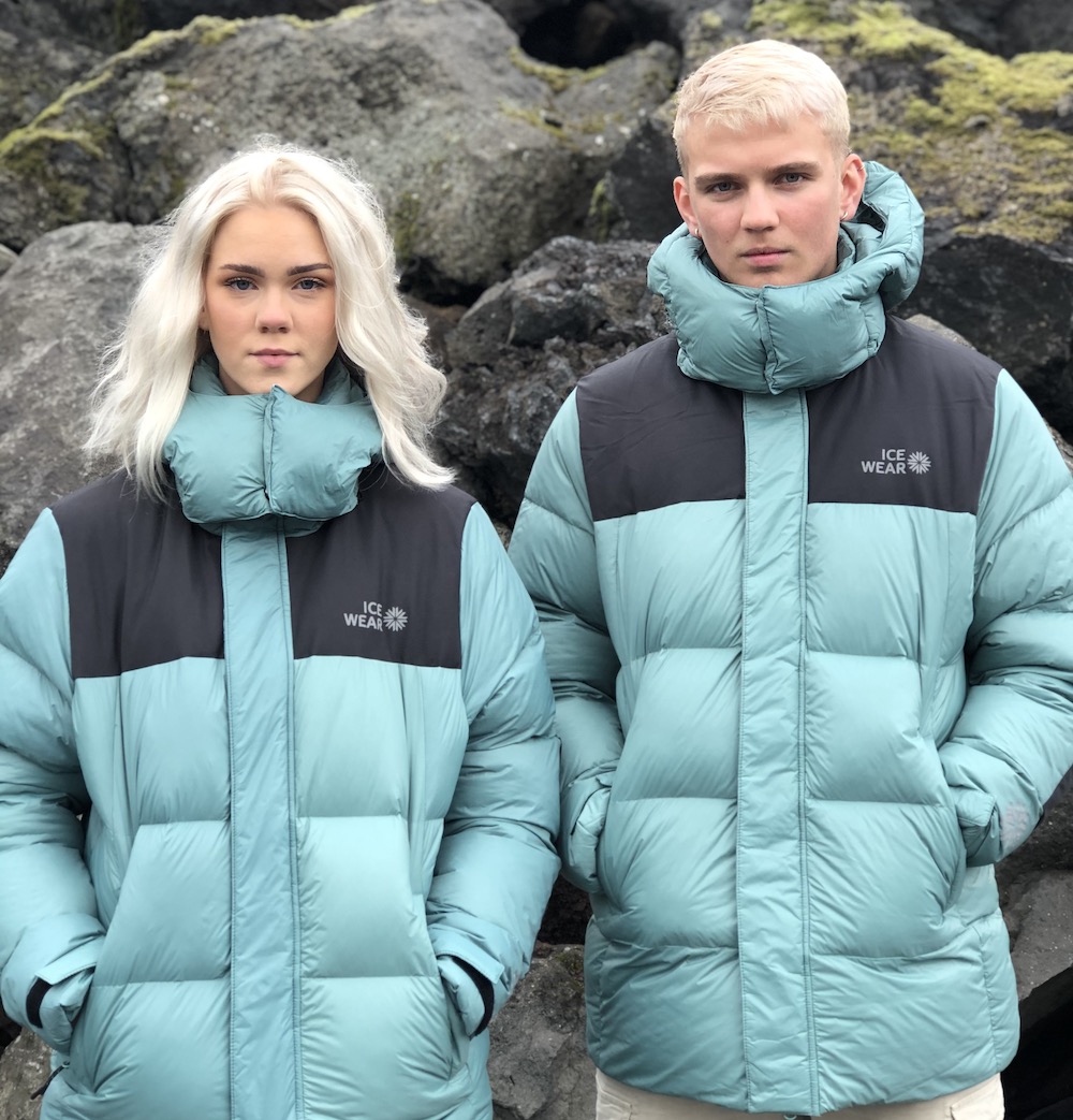 Funi Windproof puffer jacket for Iceland