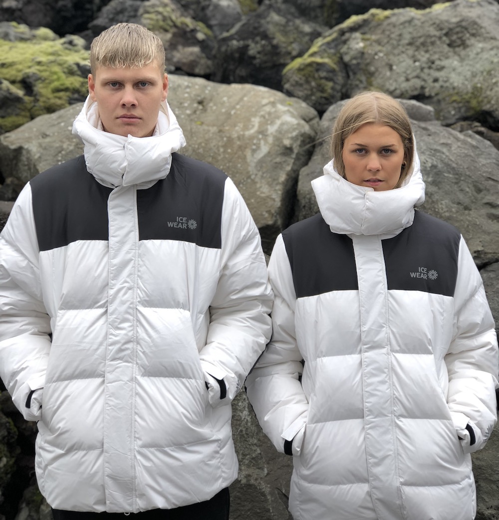 Funi Windproof puffer jacket for Iceland