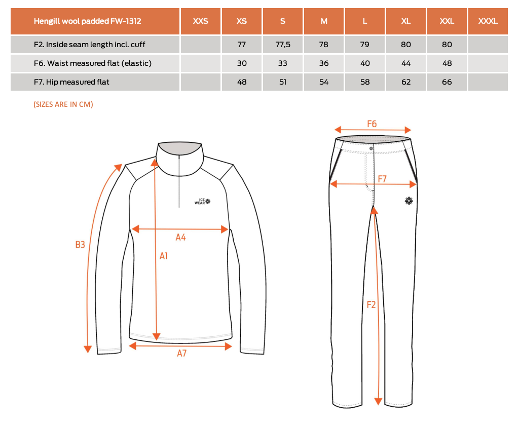 Hengill womens wool insulated trousers  
