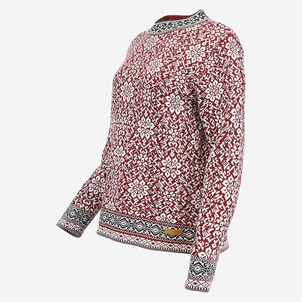 Gudrún Baumwollpullover im Nordiclook
