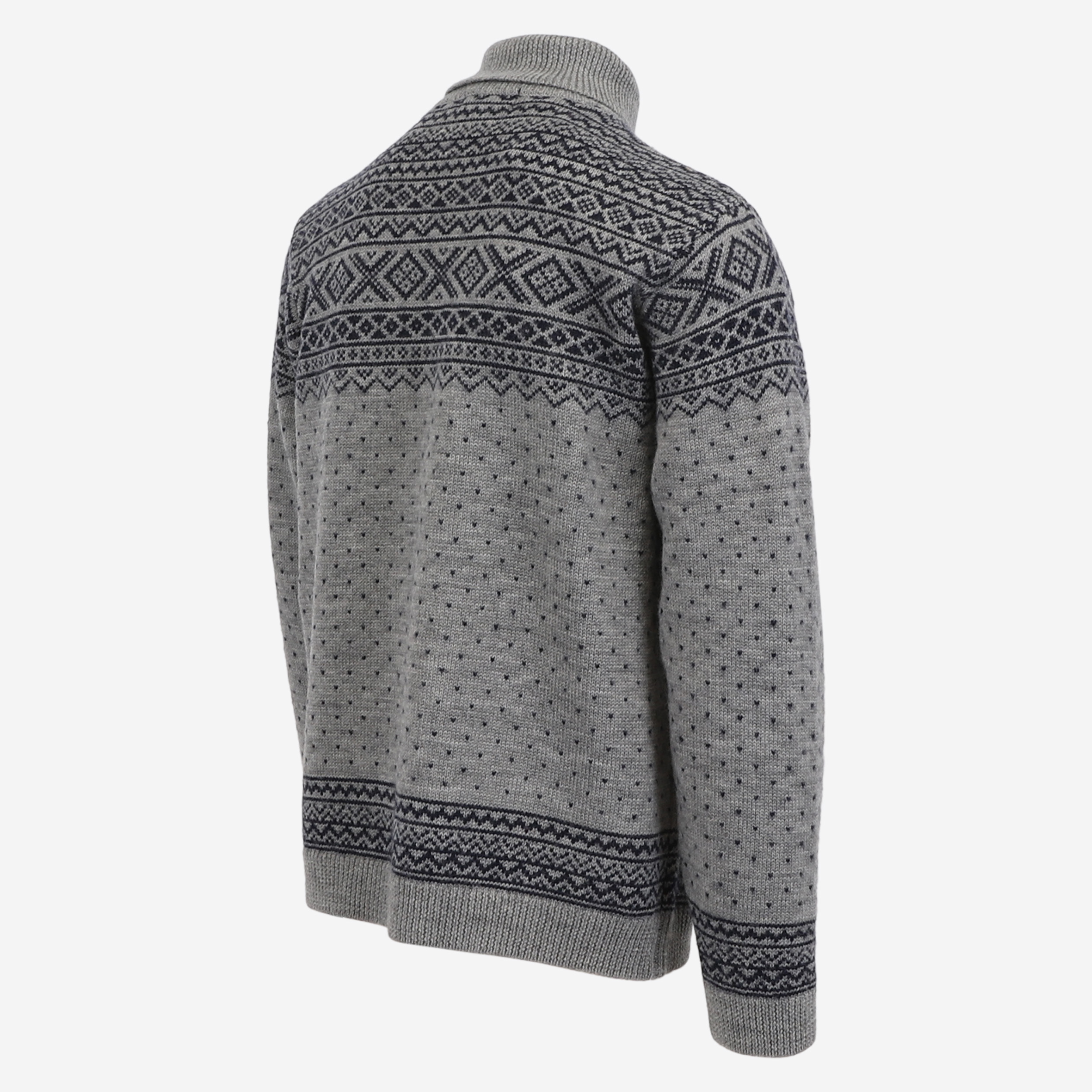 Hákon turtle neck merino Nordic sweater