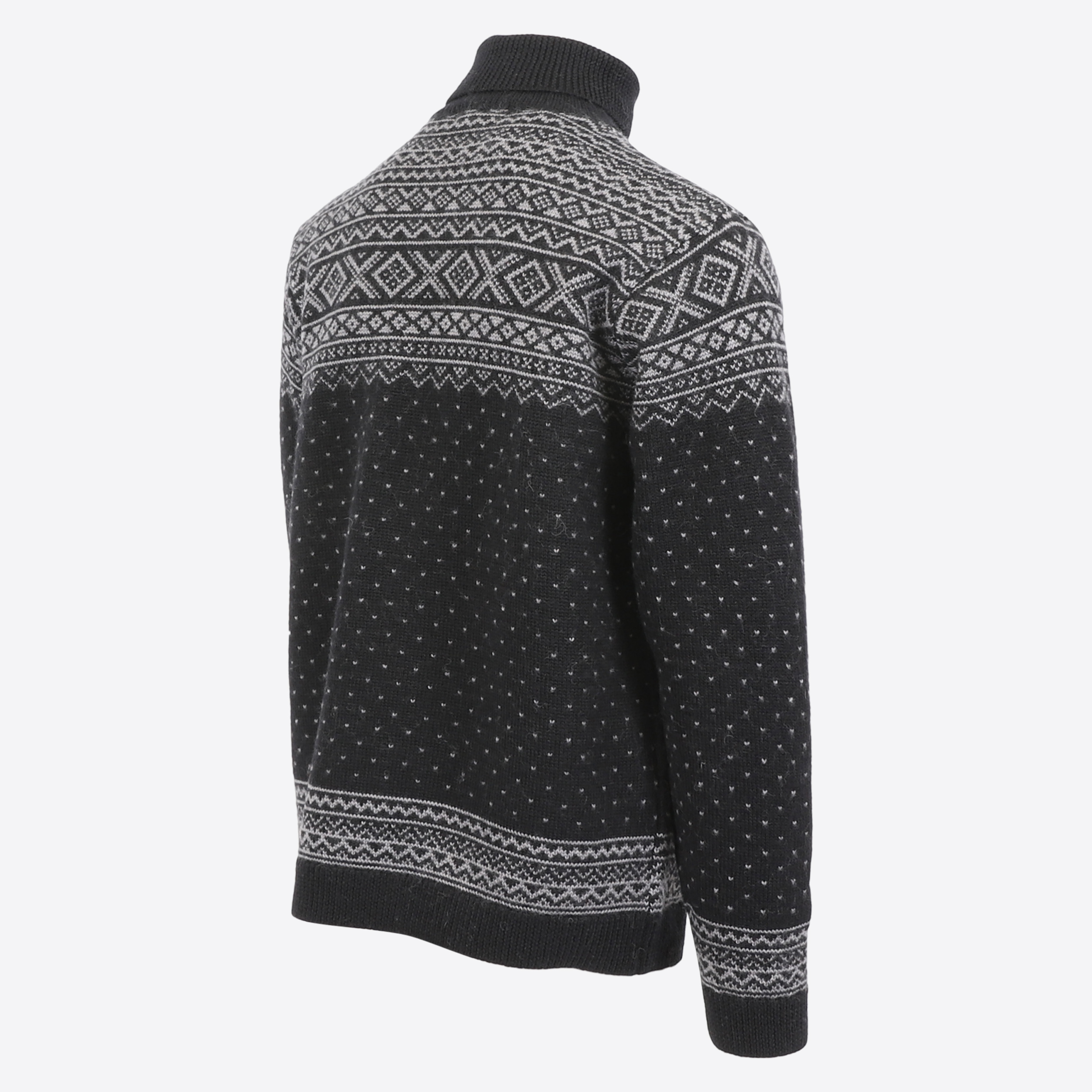 Hákon turtle neck merino Nordic sweater