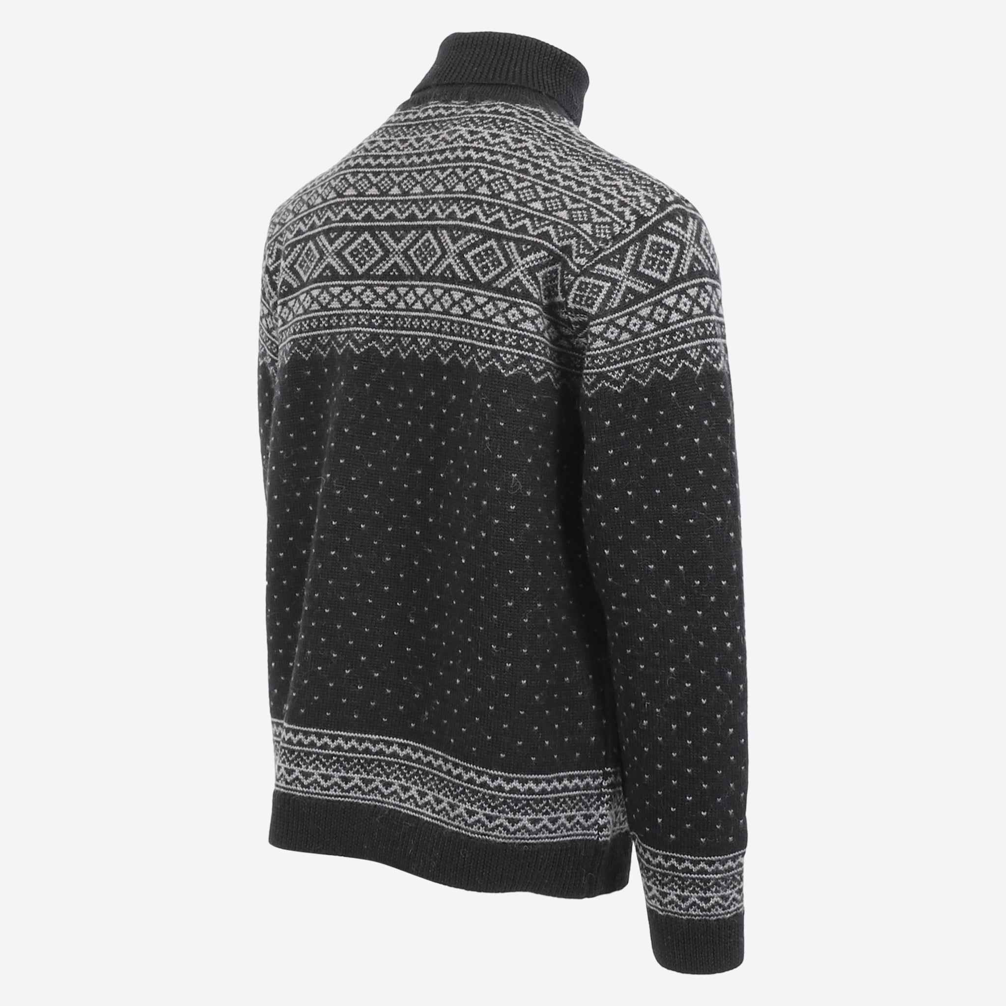 Hákon turtle neck merino Nordic sweater