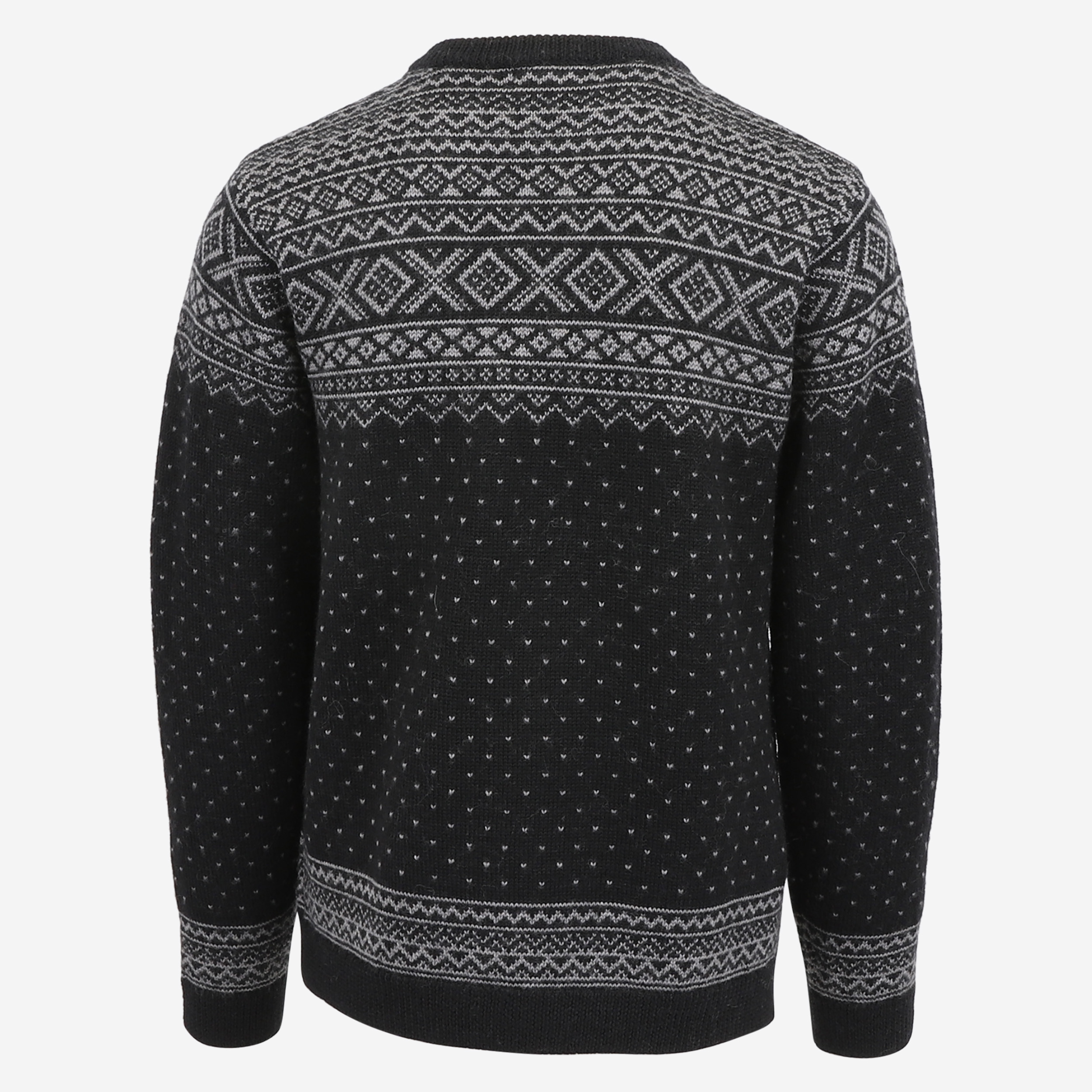 Hákon zipped merino Nordic cardigan