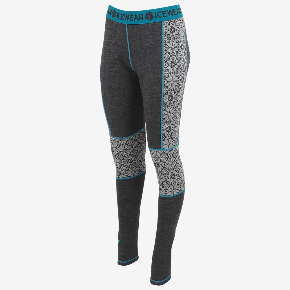 Hvítanes Womens Merino base layer leggings