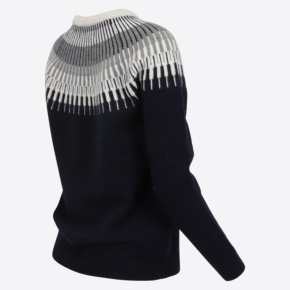 Minna wool sweater with pattern