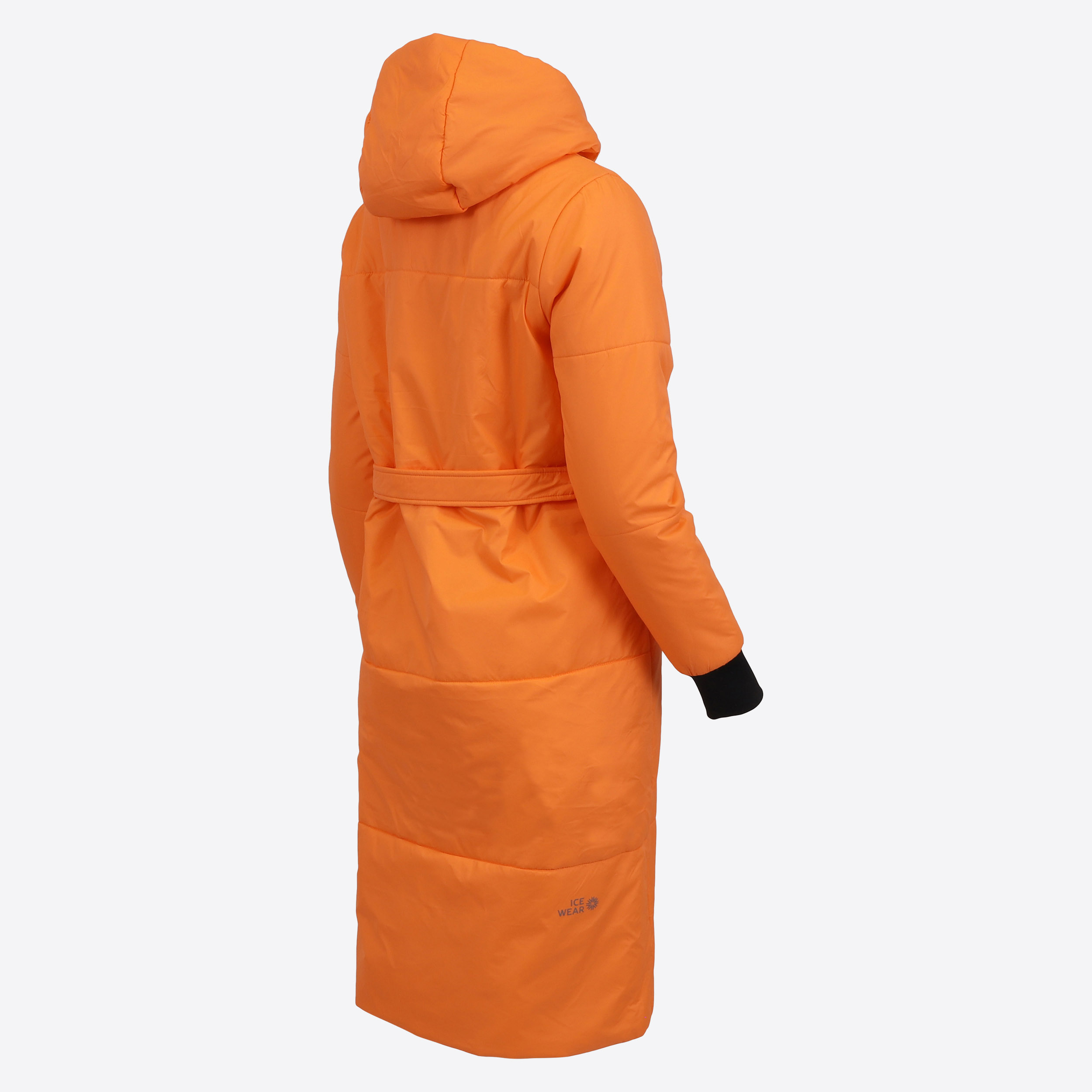 HVALEYRARHRAUN hooded wool insulated coat