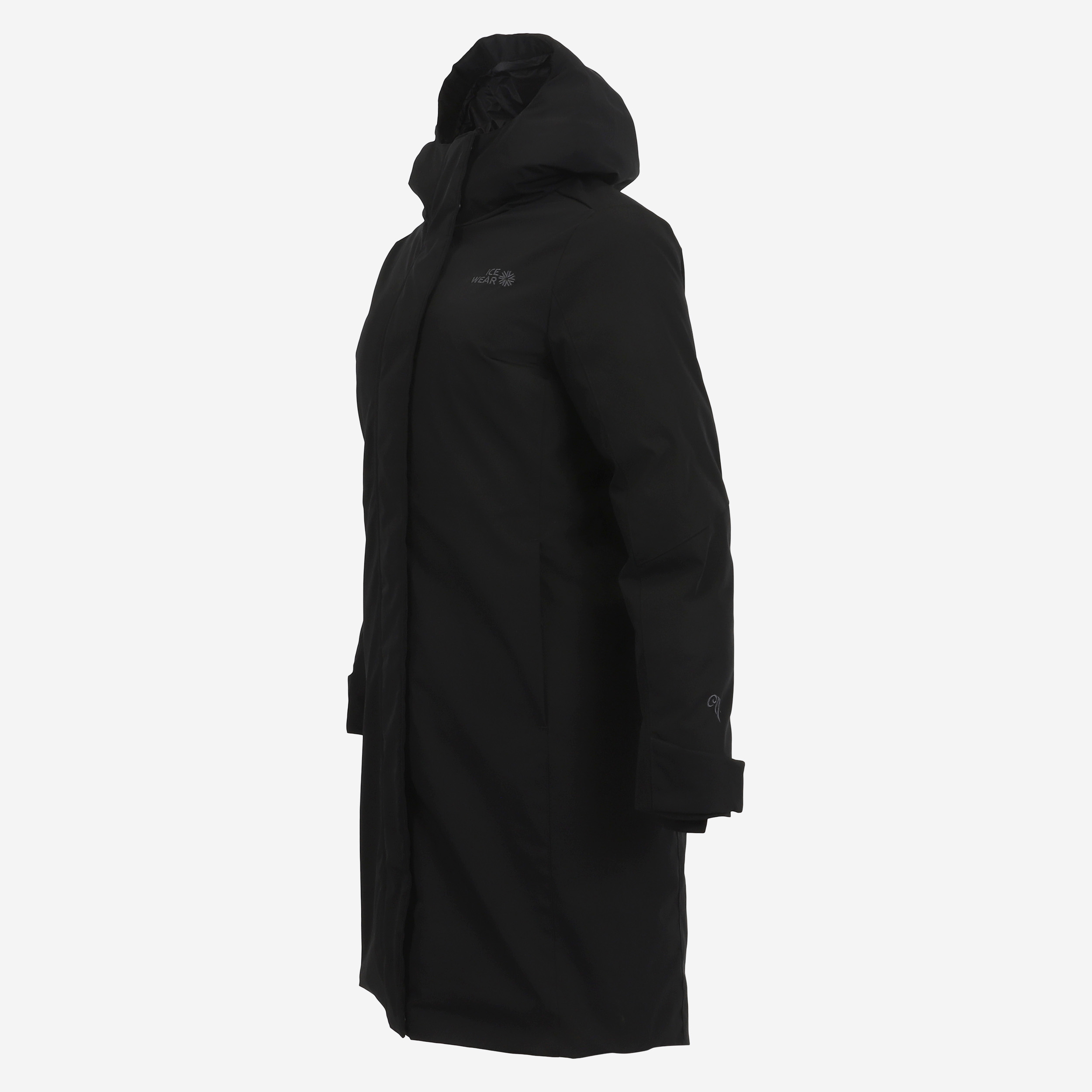 Reykjavik winter coat Icelandic wool padding  