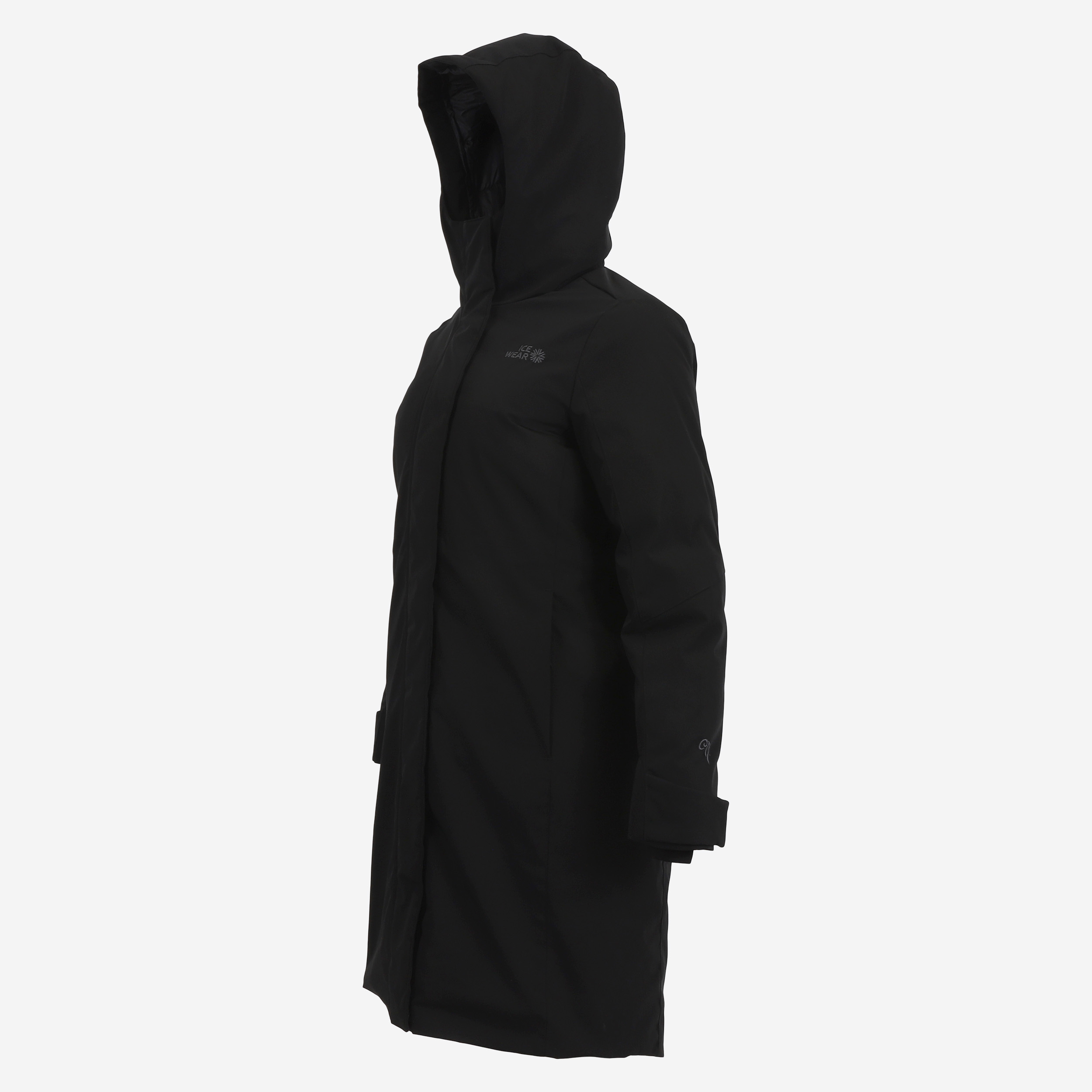 Reykjavik winter coat Icelandic wool padding  