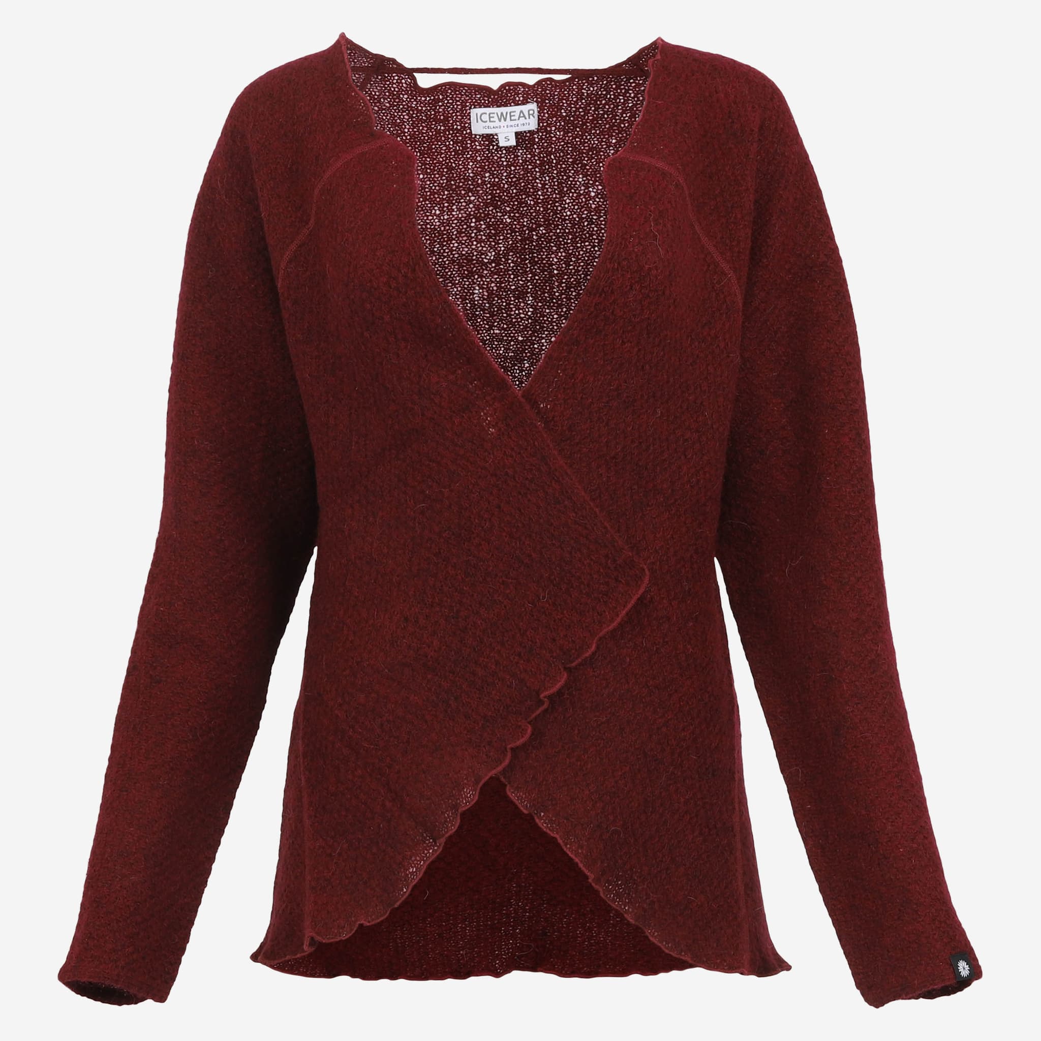 Kata open Icelandic wool sweater