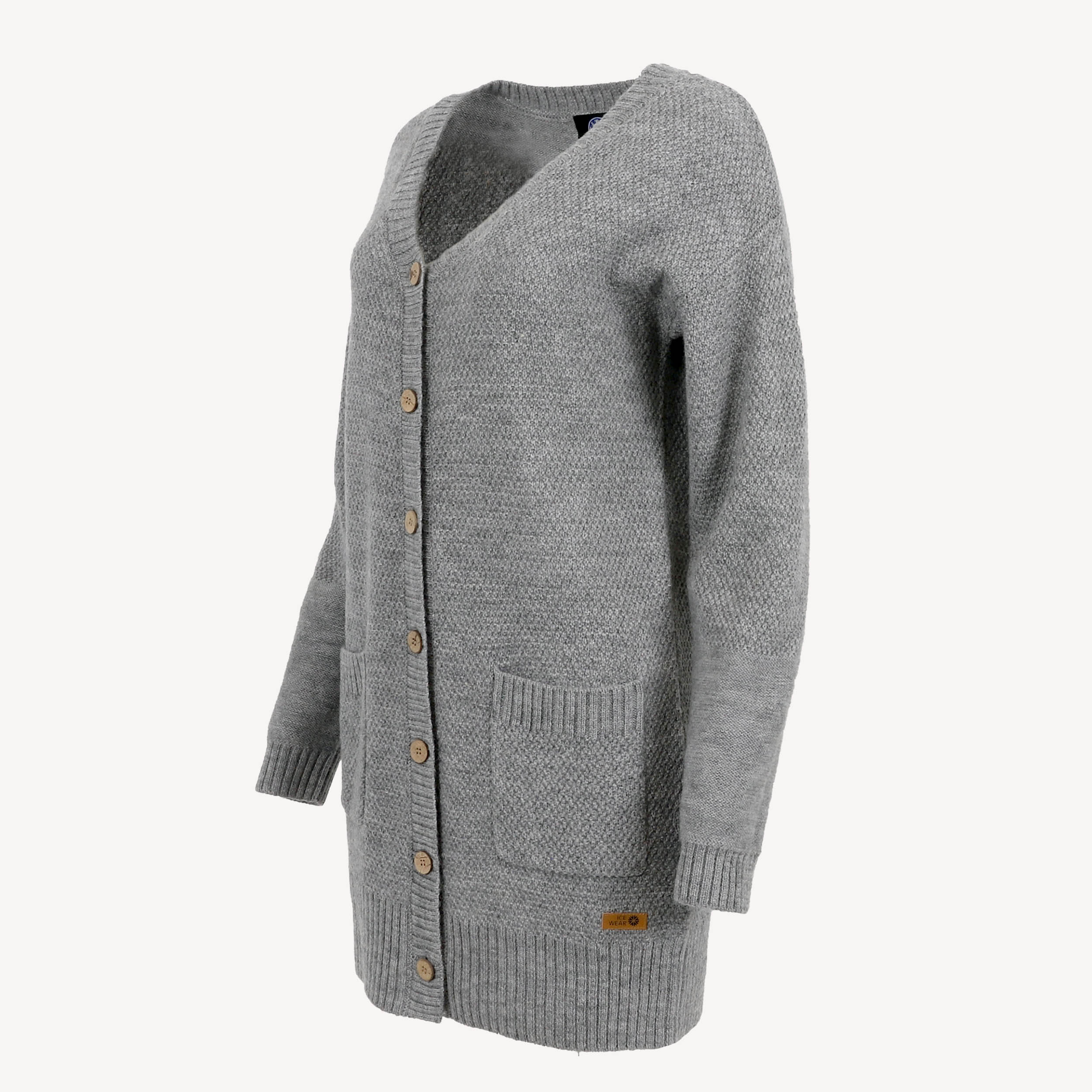 Mæja long wool cardigan 