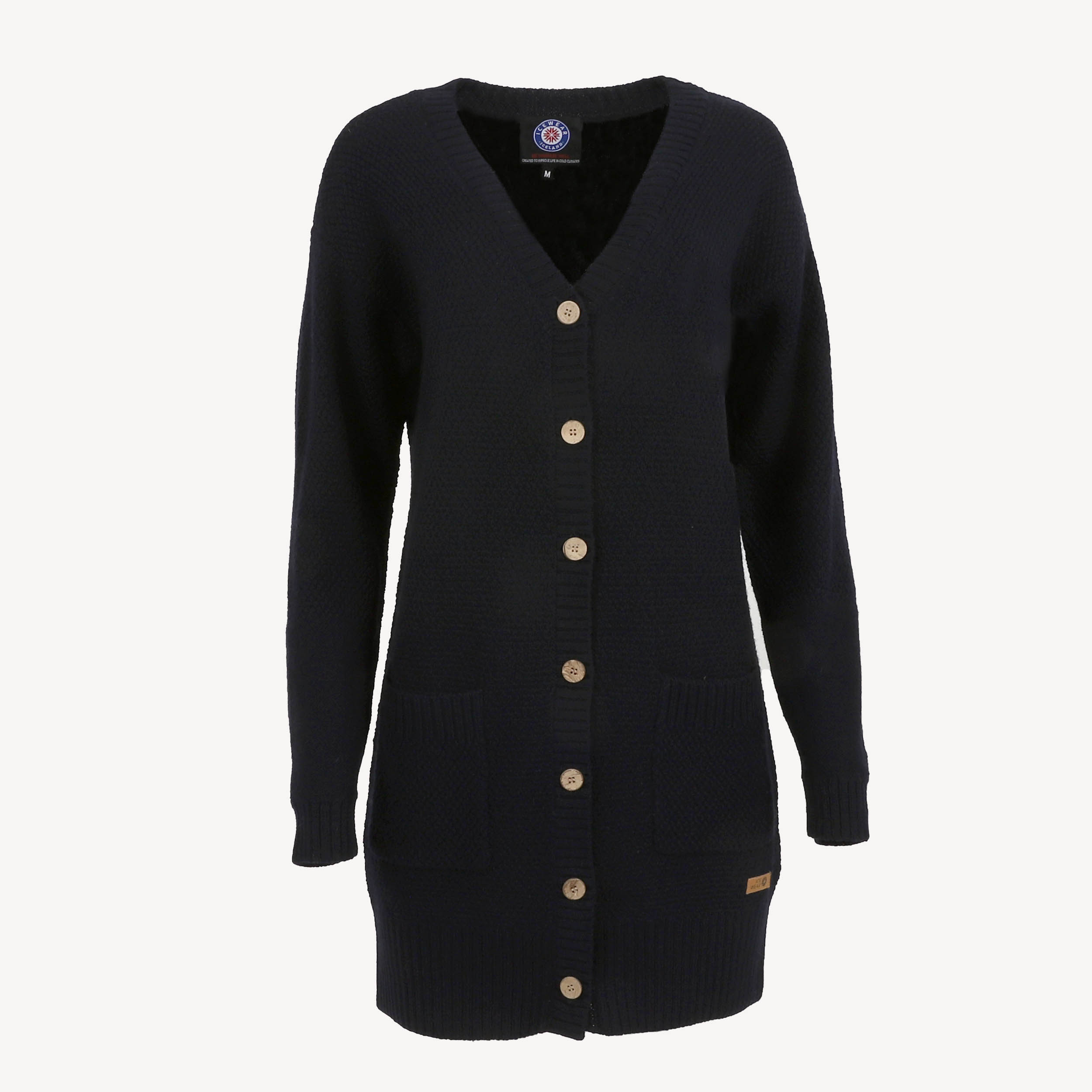 Mæja long wool cardigan 