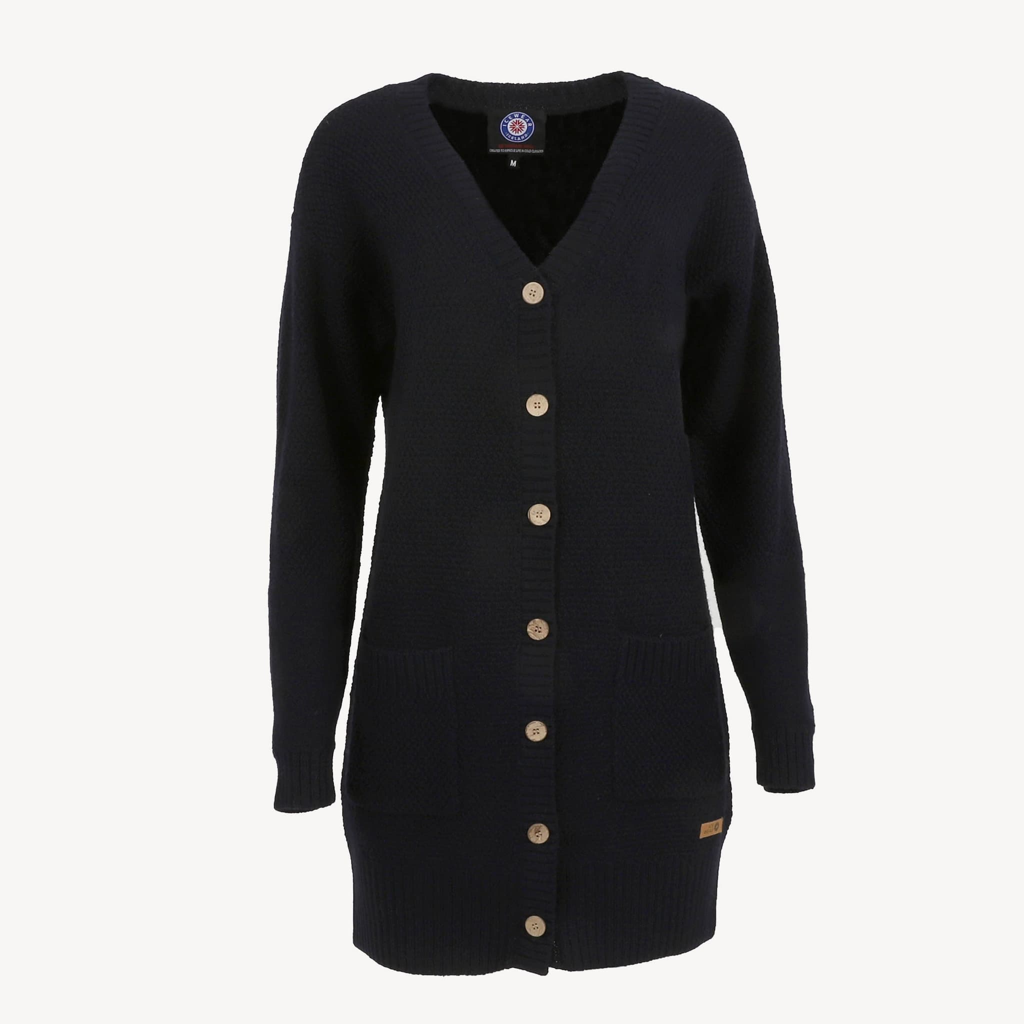 Mæja long wool cardigan 