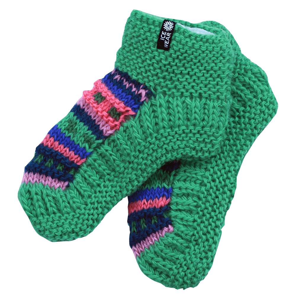 Magney Chaussettes en laine tricotées main