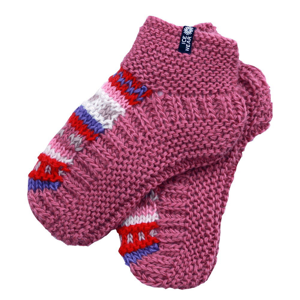Magney Chaussettes en laine tricotées main