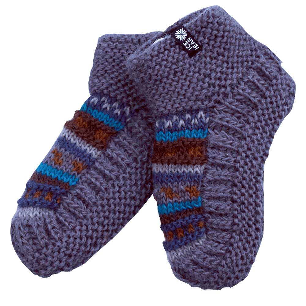 Magney Chaussettes en laine tricotées main