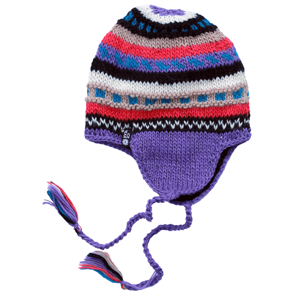 MAGNEY Hand knitted wool helmet