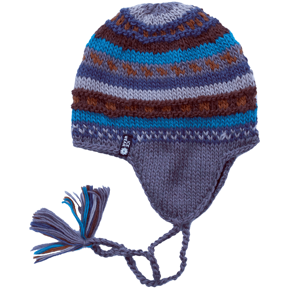 MAGNEY Hand knitted wool helmet