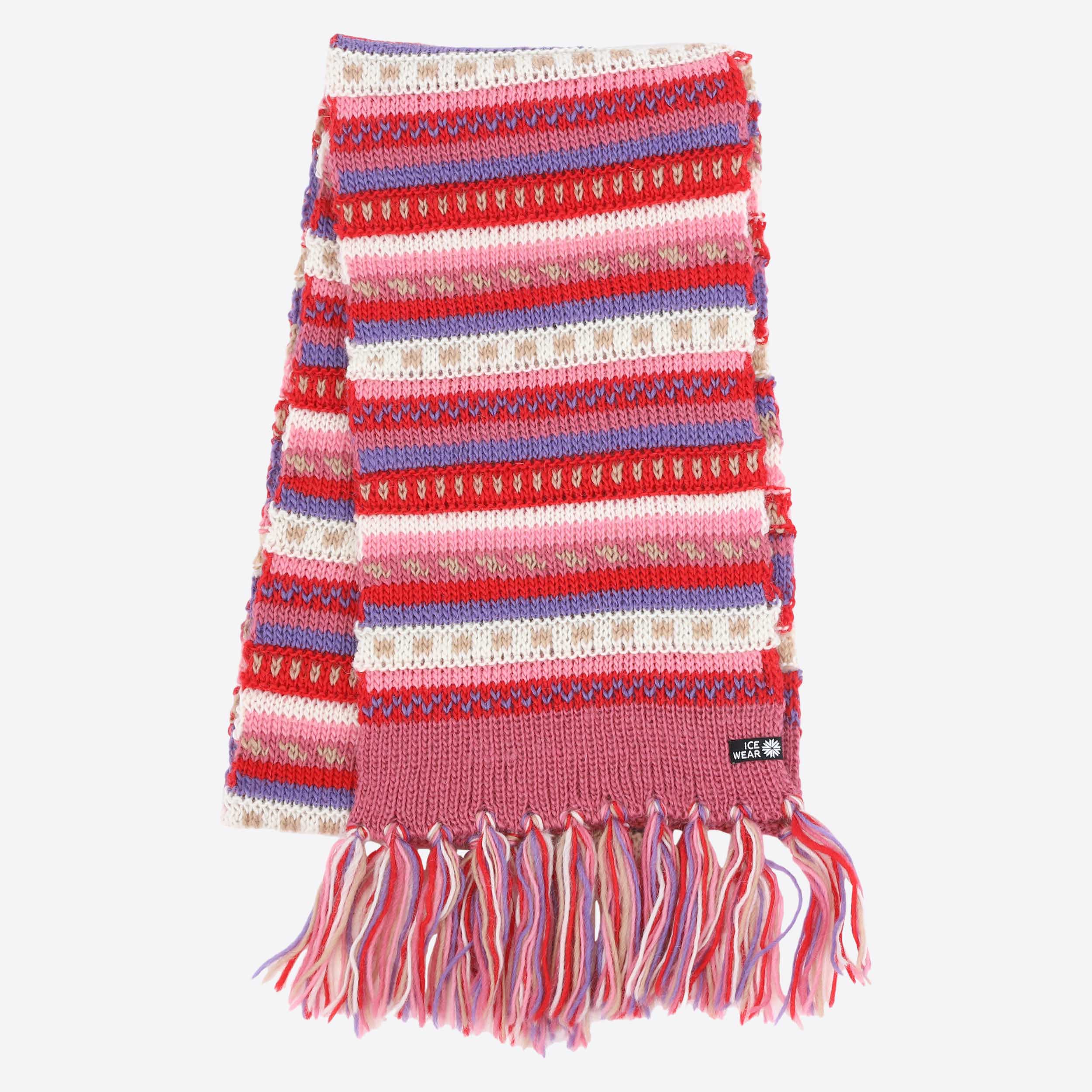 Magney knitted Nordic scarf  