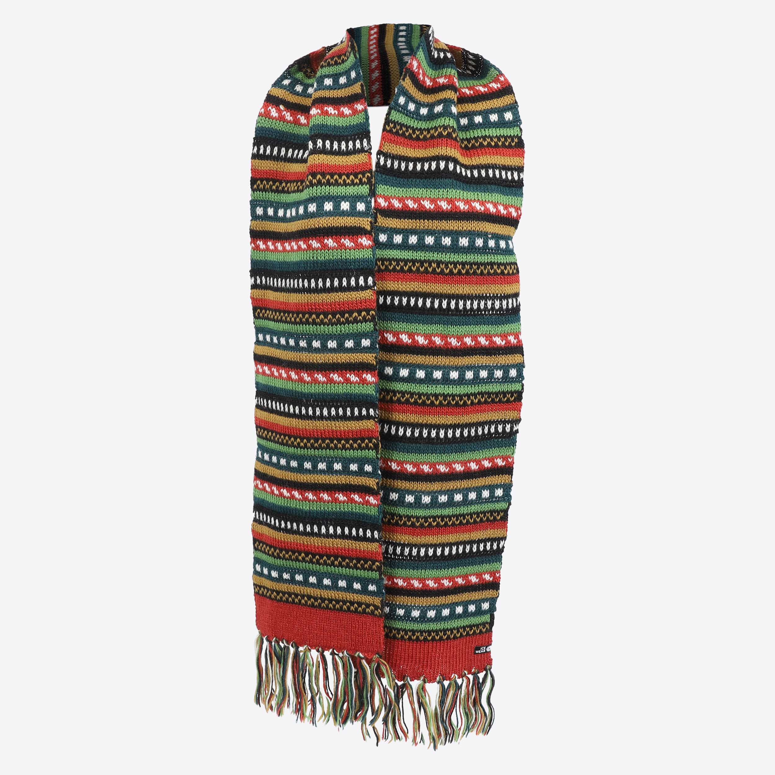 Magney knitted Nordic scarf  