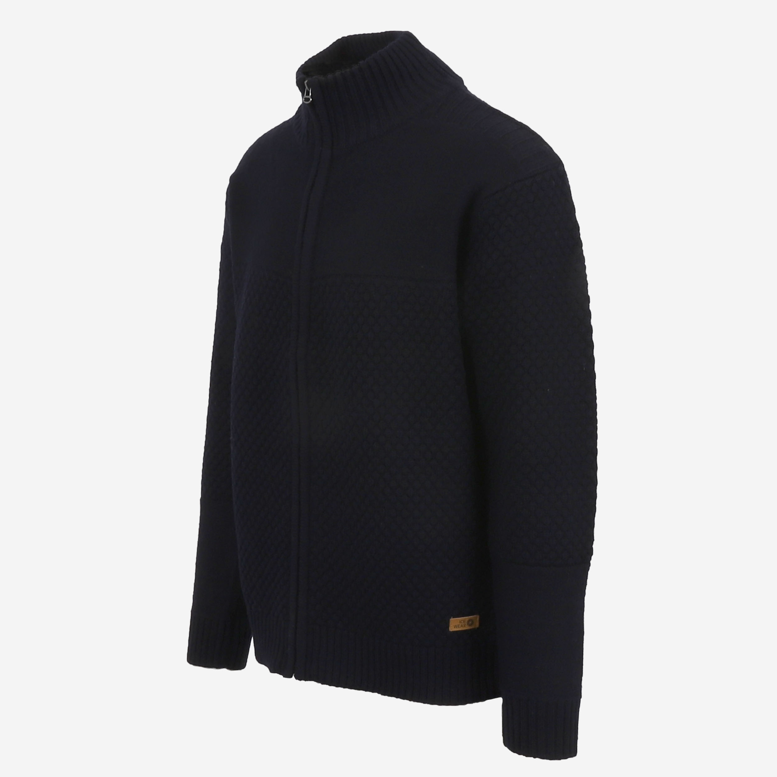 Meyvant zipped wool cardigan
