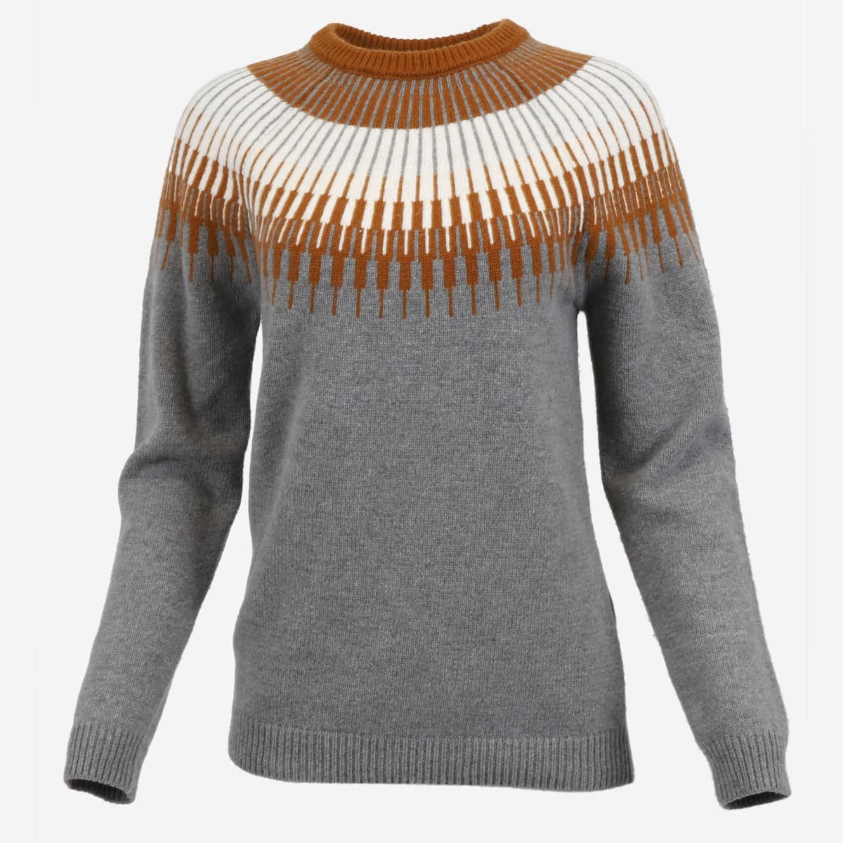 Minna wool sweater with pattern