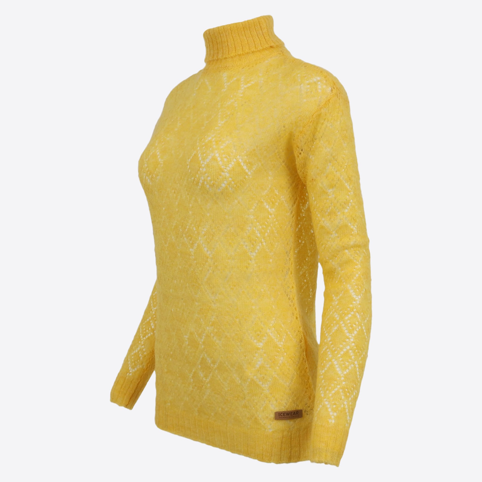 MÓAR mohair rúllukragapeysa 